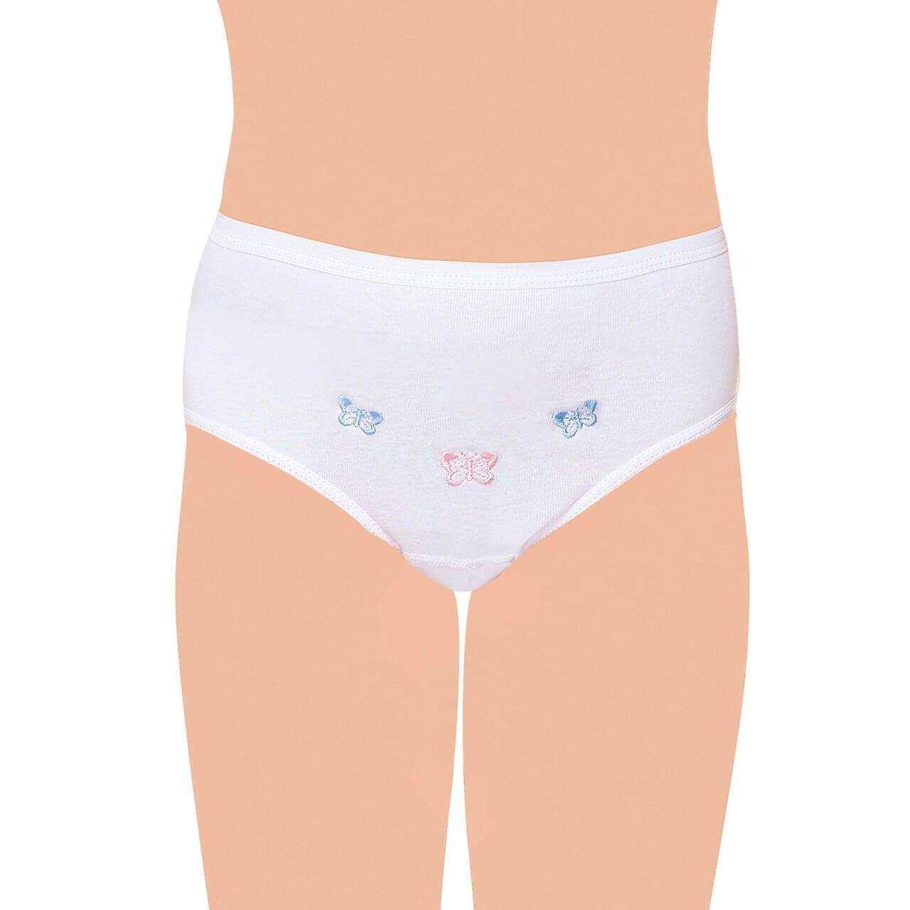Tutku 0821 Kız Çocuk İşlemeli Slip Külot 12'li