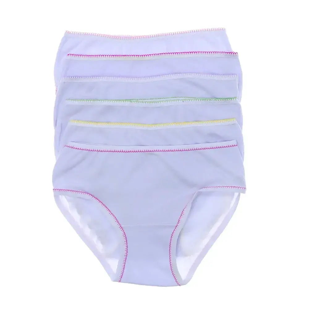 Tutku 0853 Pandora Kız Çocuk Boxer Şort 6'lı
