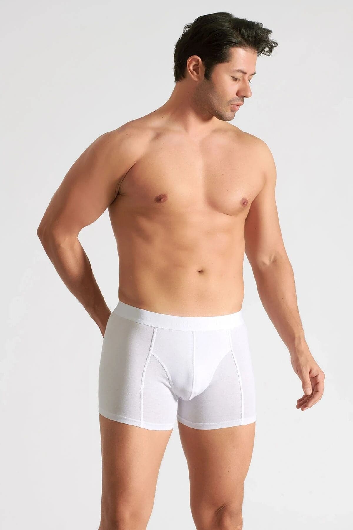 Tutku Erkek Penye Desenli Boxer