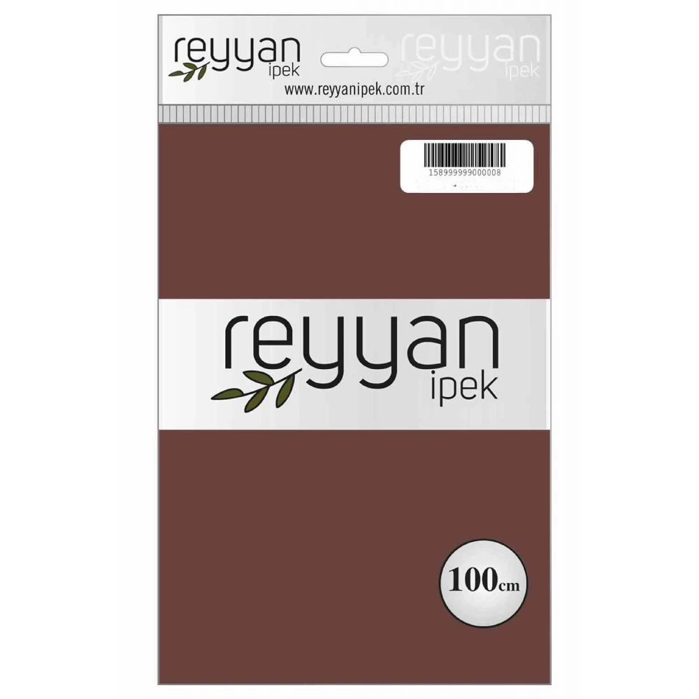 Reyyan İpek Düz Renk Oyalık Yazma 137 Karamel