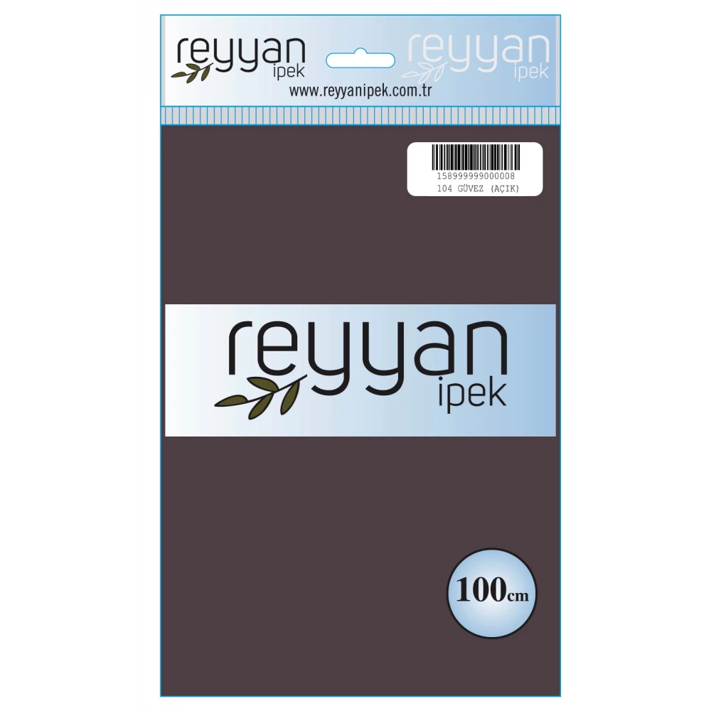 Reyyan İpek Düz Renk Oyalık Yazma Reyyan 104 Guvez Acik