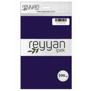 Reyyan İpek 100 cm Düz Poşetli Yazma Koyu Canli Mor 029