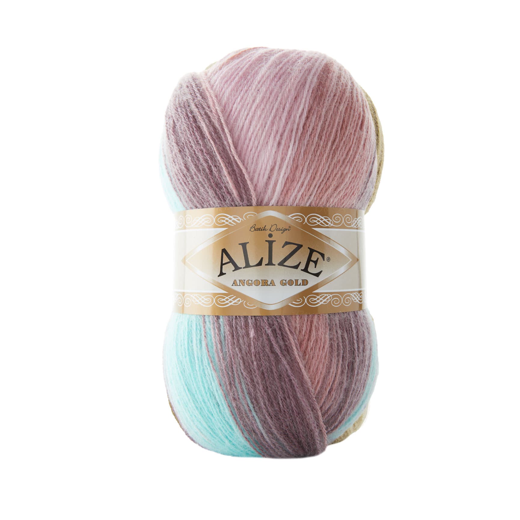 Alize Angora Gold Batik 8135 Yelek ve Şal İpi