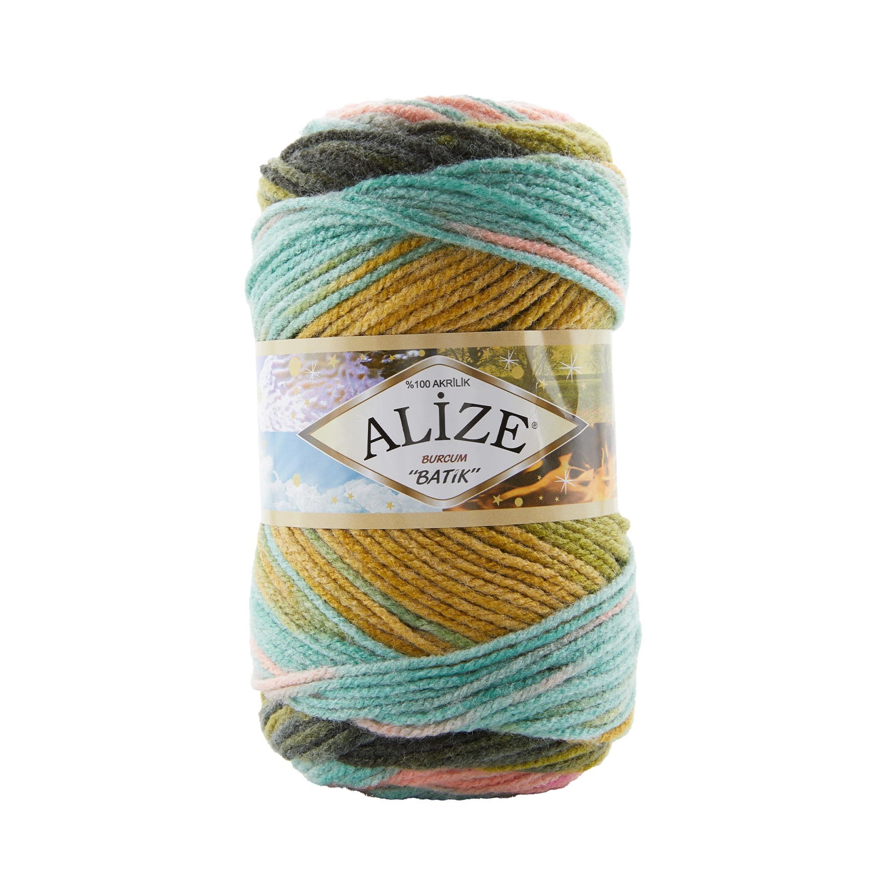 Alize Burcum Batik 8137 Örgü İpi