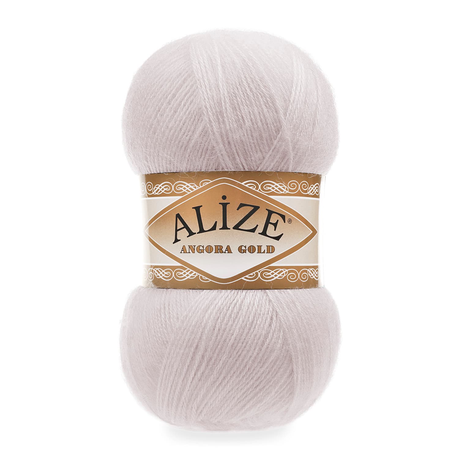 Alize Angora Gold 168 Kış Beyazı Yelek ve Şal İpi