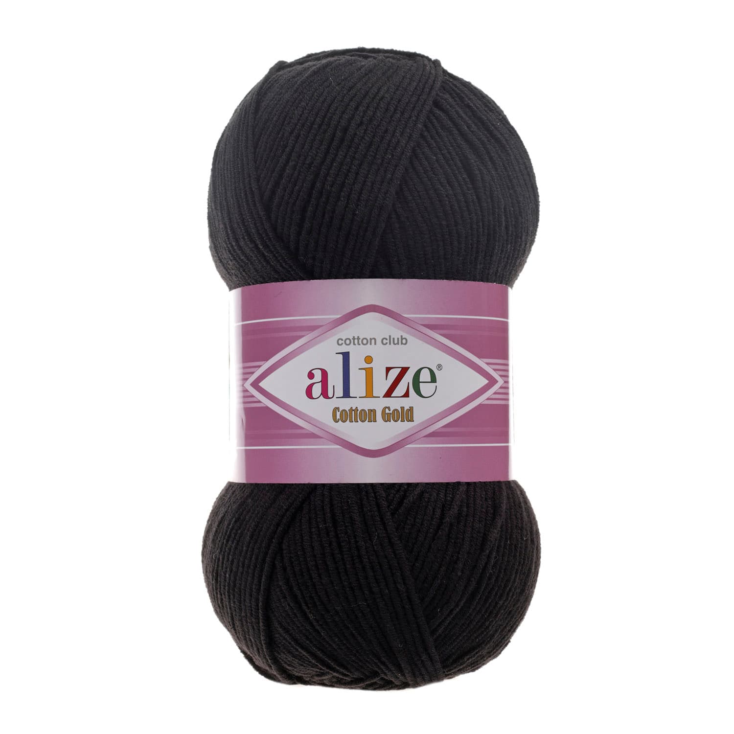 Alize Cotton Gold 60 Siyah Pamuklu Örgü İpi