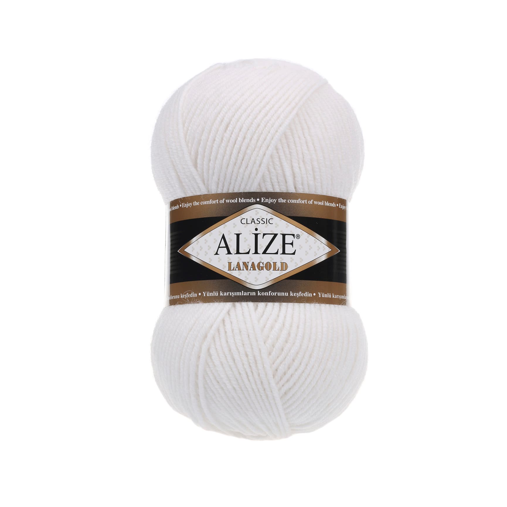 Alize Lanagold 55 Beyaz Kışlık İp