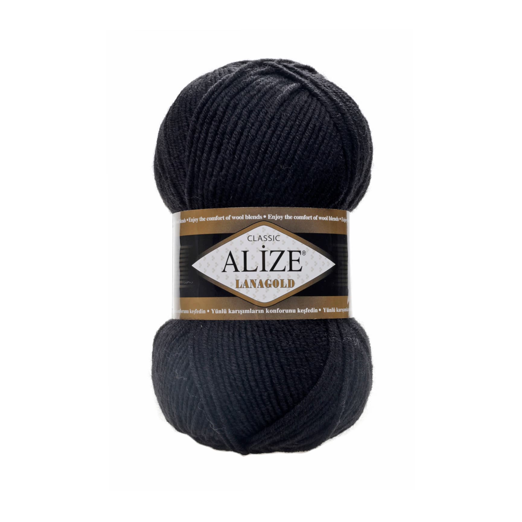 Alize Lanagold 60 Siyah Kışlık İp