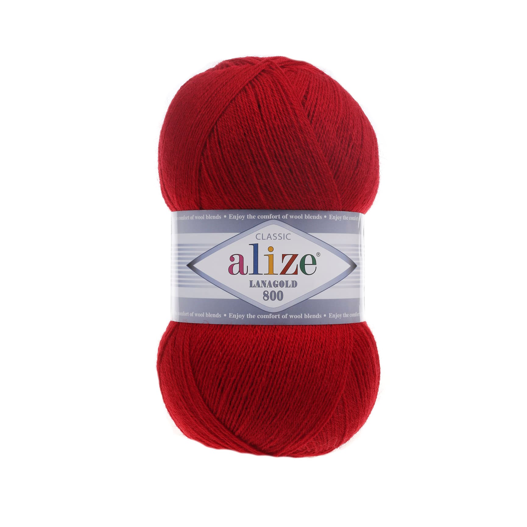 Alize Lanagold 800 56 Kırmızı Kışlık İp