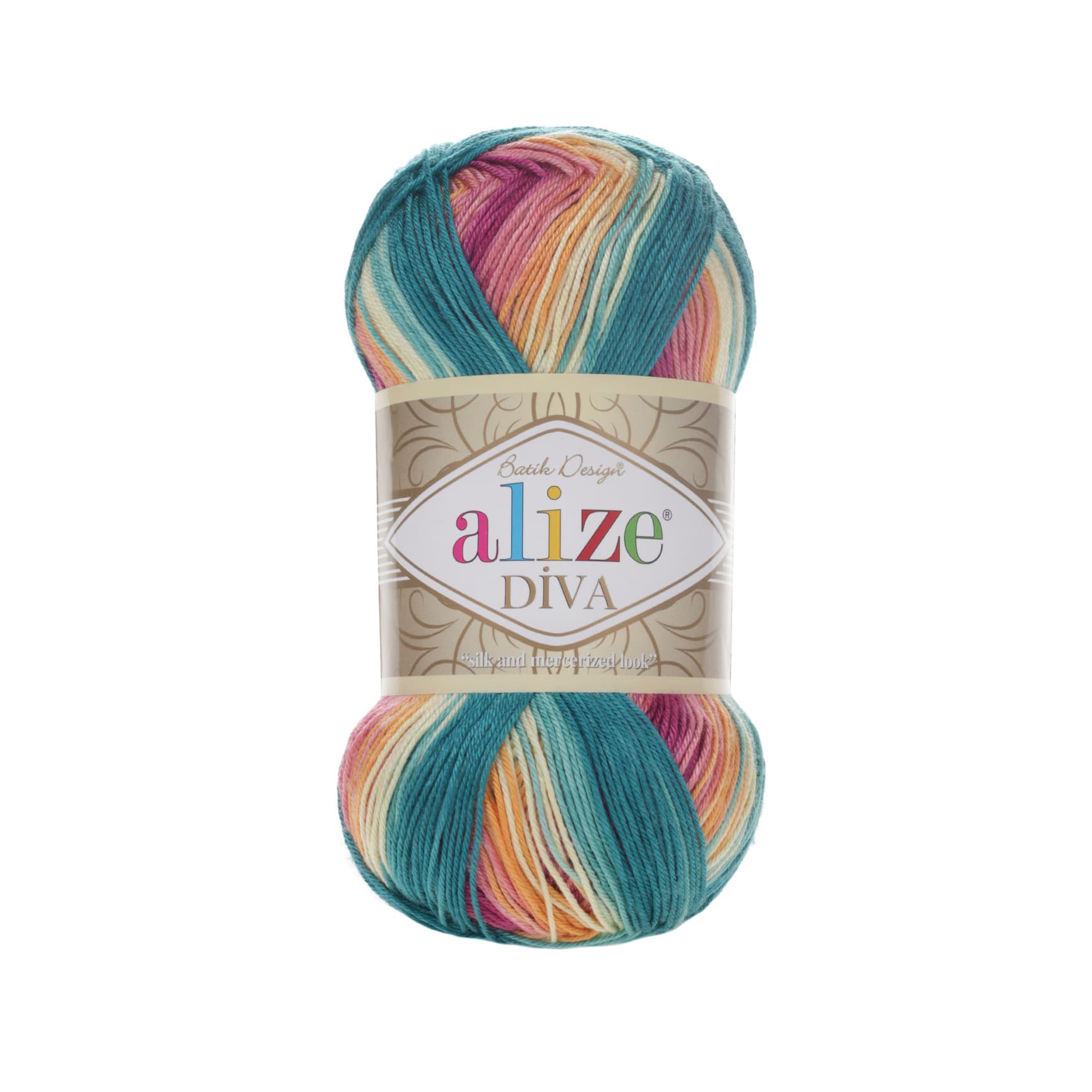 Alize Diva Batik 4572 Örgü İpi