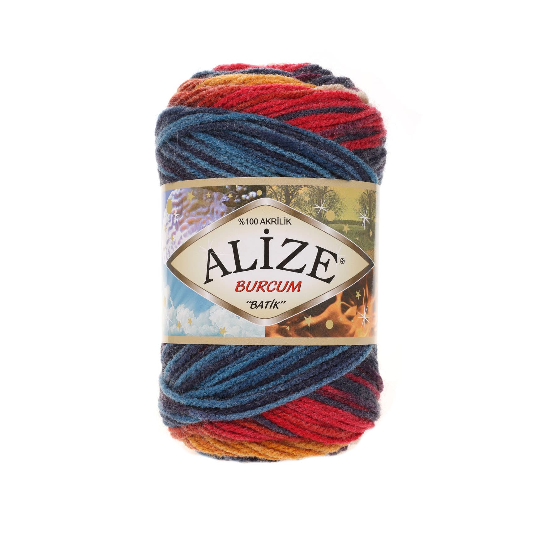 Alize Burcum Batik 4340 Örgü İpi