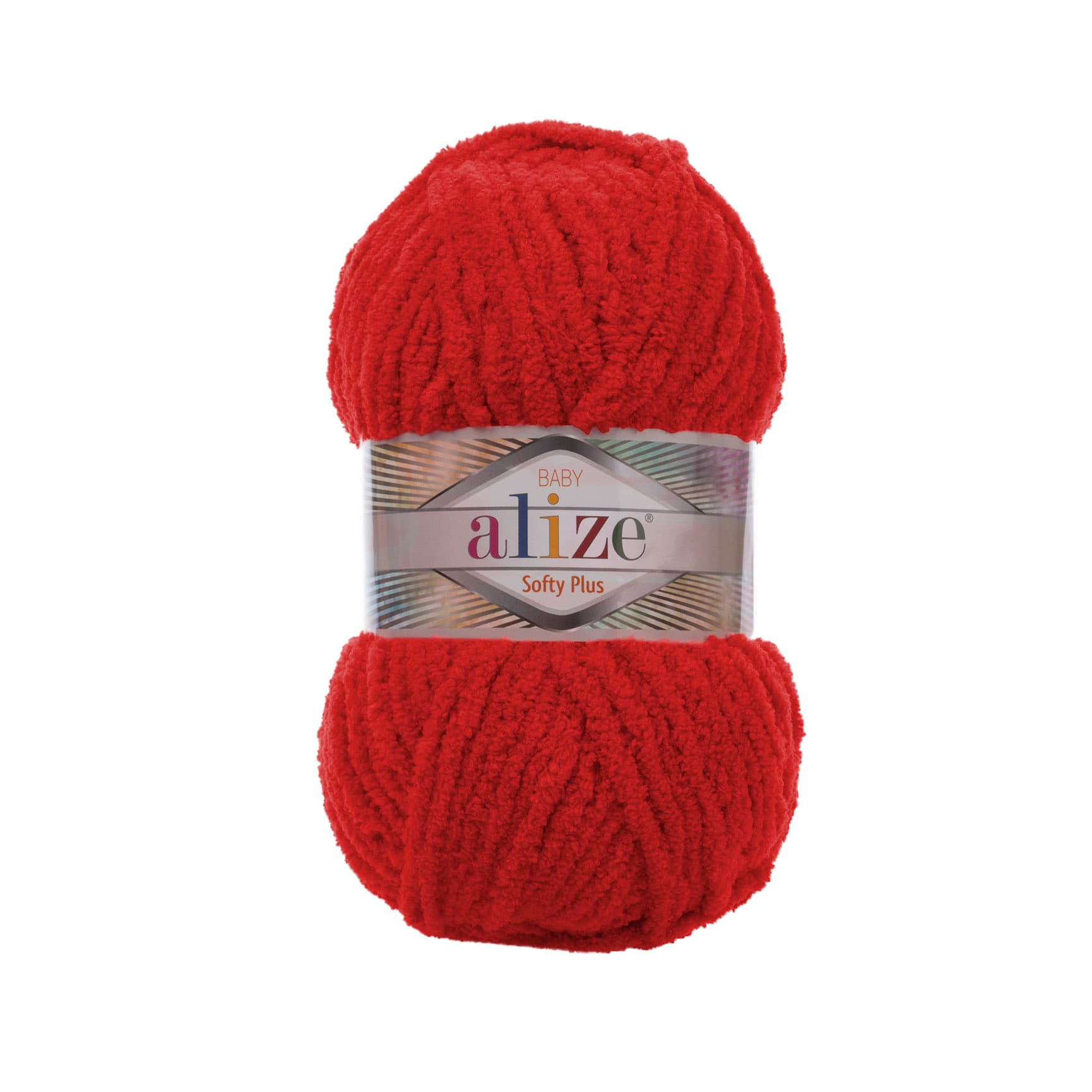 Alize Softy Plus 56 Kırmızı Kadife İp