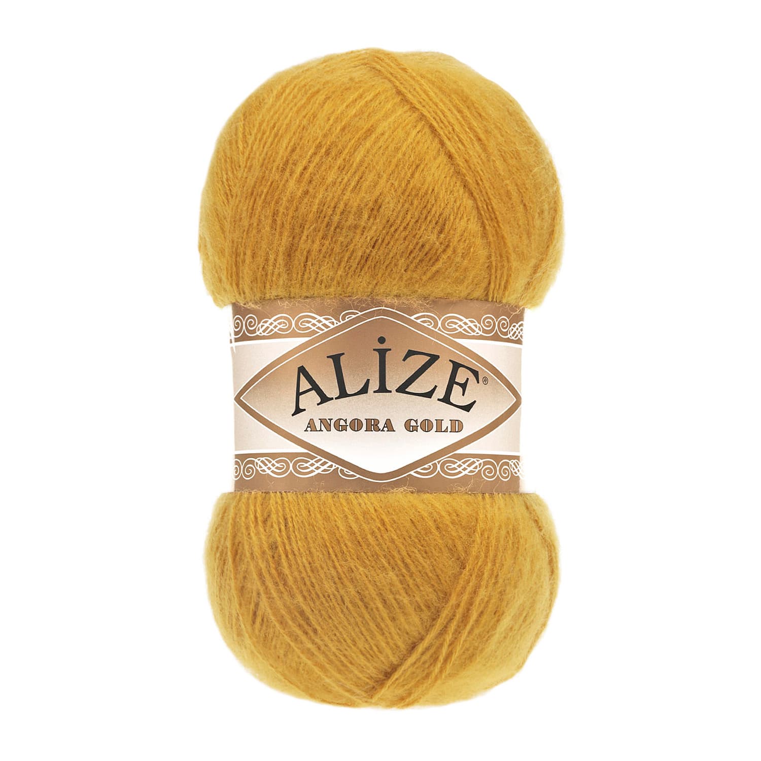 Alize Angora Gold 2 Safran Yelek ve Şal İpi