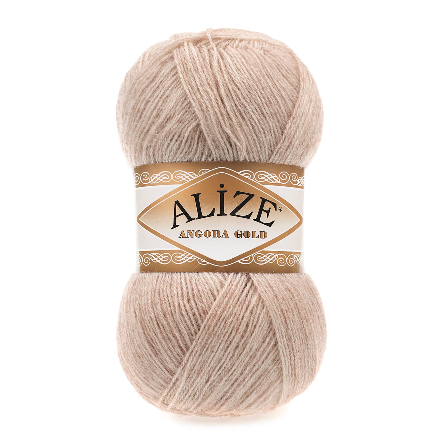 Alize Angora Gold 543 Camel Yelek ve Şal İpi