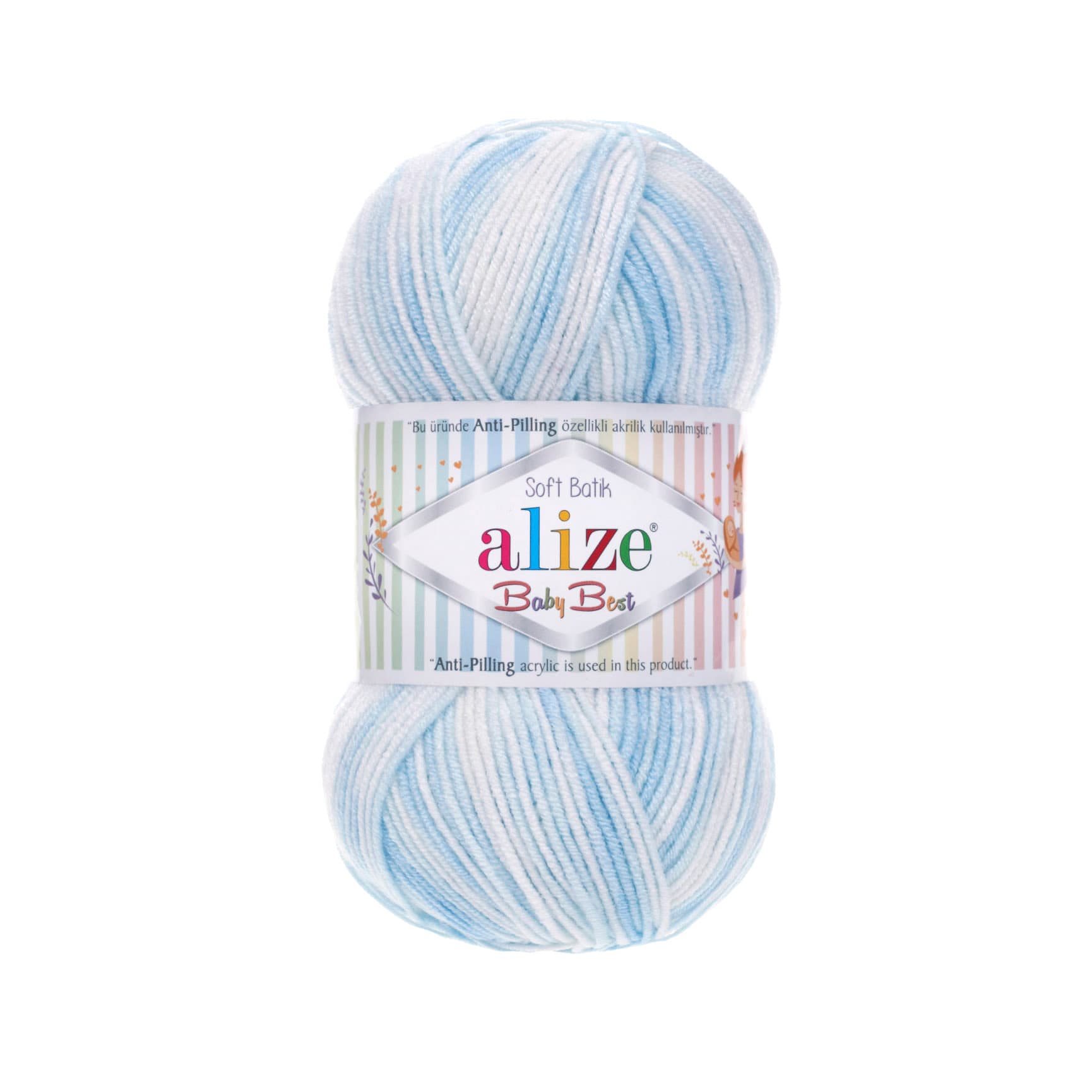 Alize Baby Best Batik 6669 Bebe Yünü