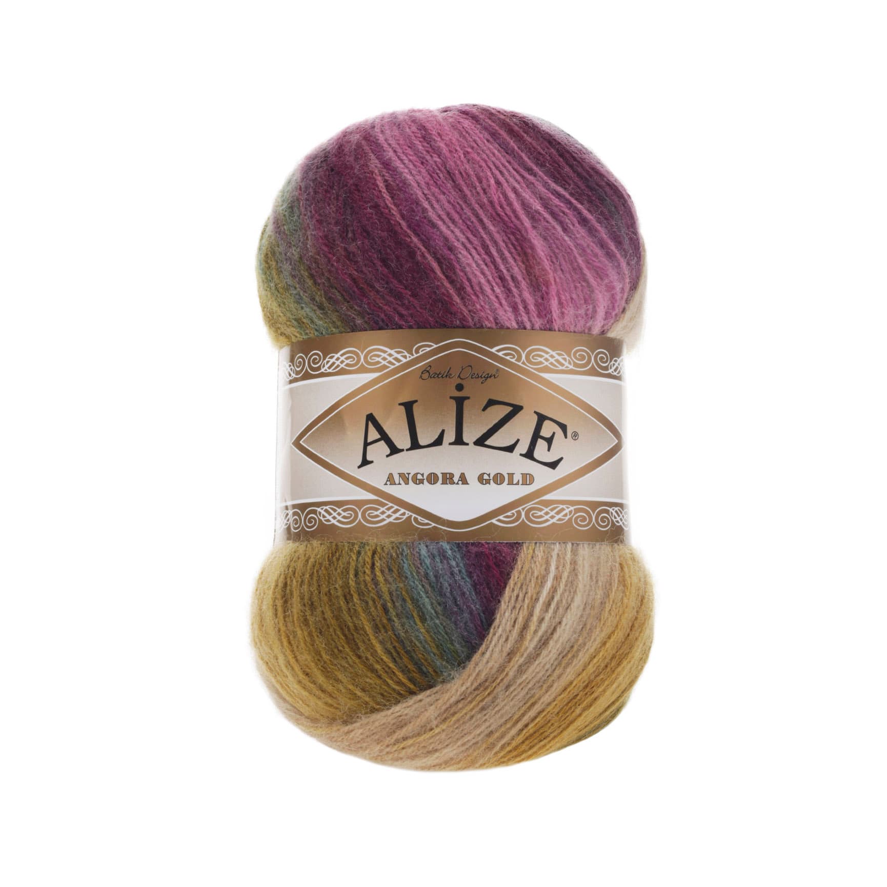 Alize Angora Gold Batik 4341 Yelek ve Şal İpi