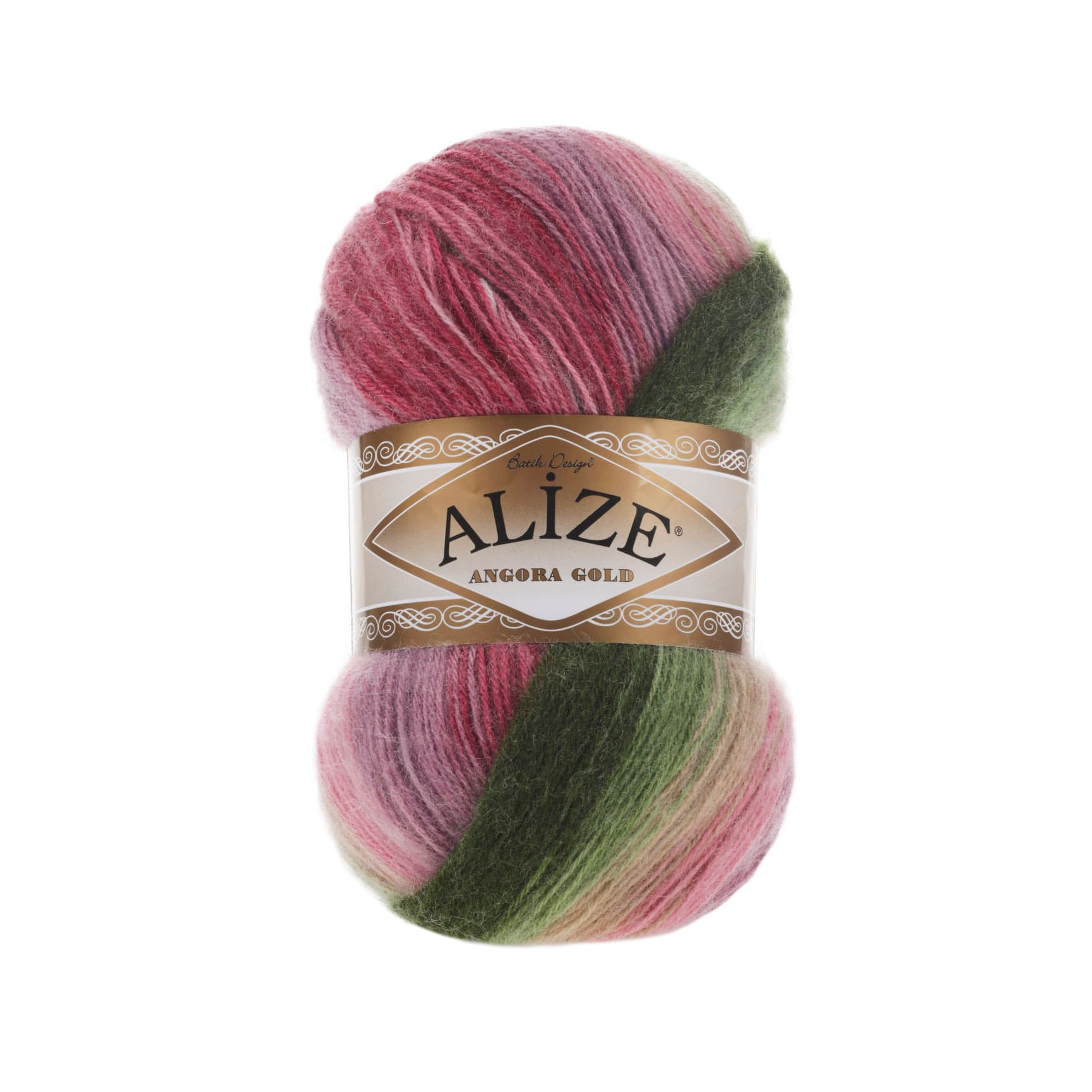 Alize Angora Gold Batik 2527 Yelek ve Şal İpi