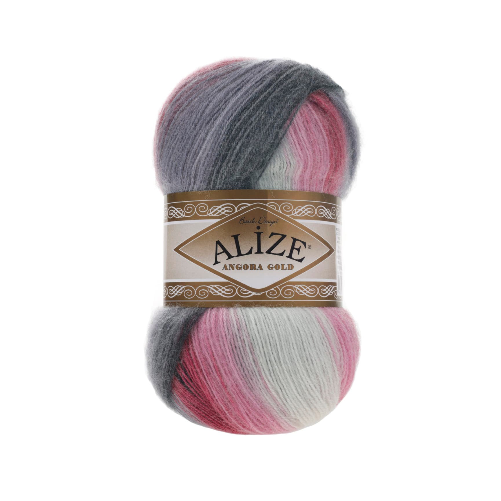 Alize Angora Gold Batik 1602 Yelek ve Şal İpi