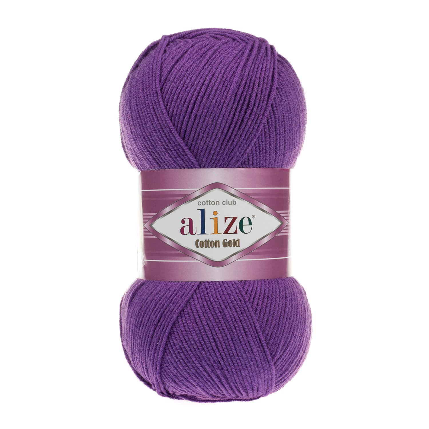 Alize Cotton Gold 44 Mor Pamuklu Örgü İpi