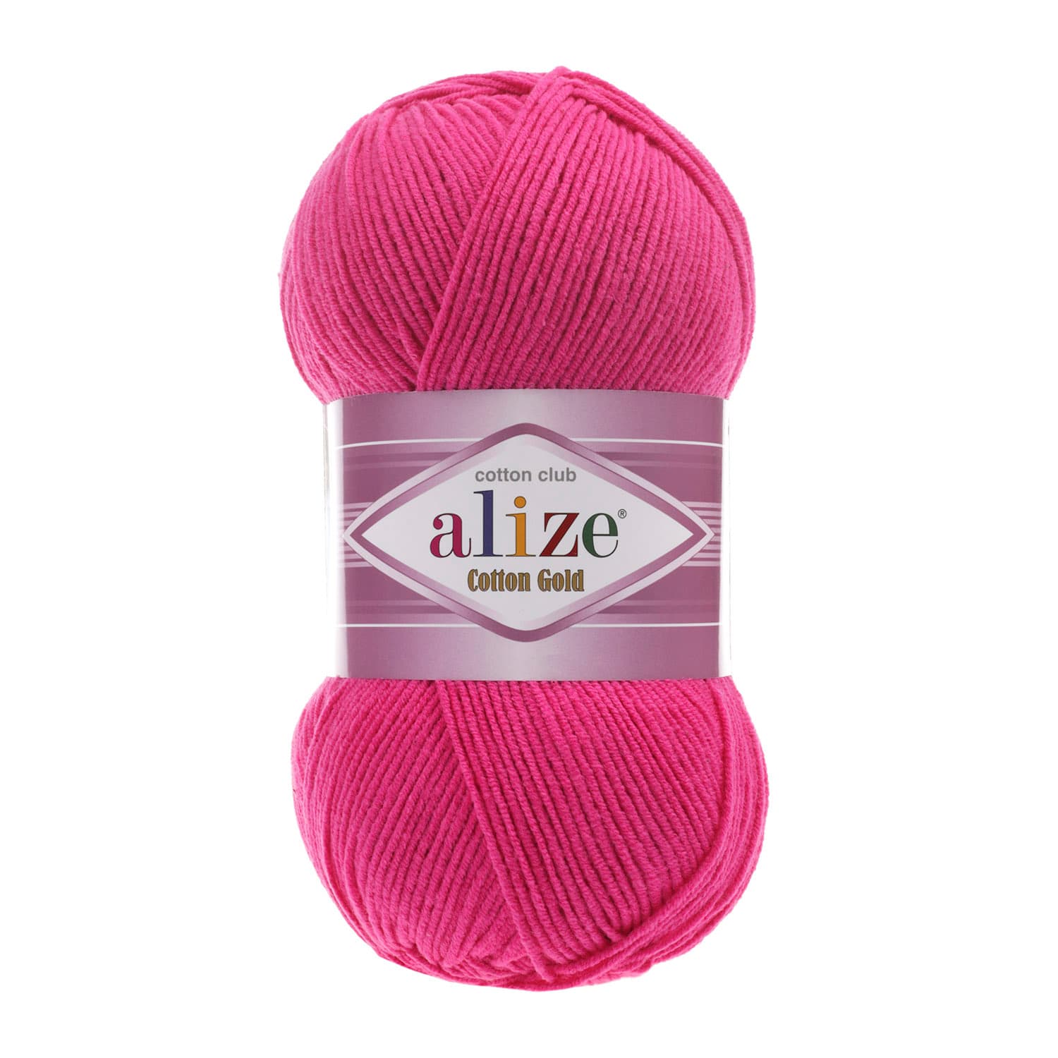 Alize Cotton Gold 149 Fuşya Pamuklu Örgü İpi