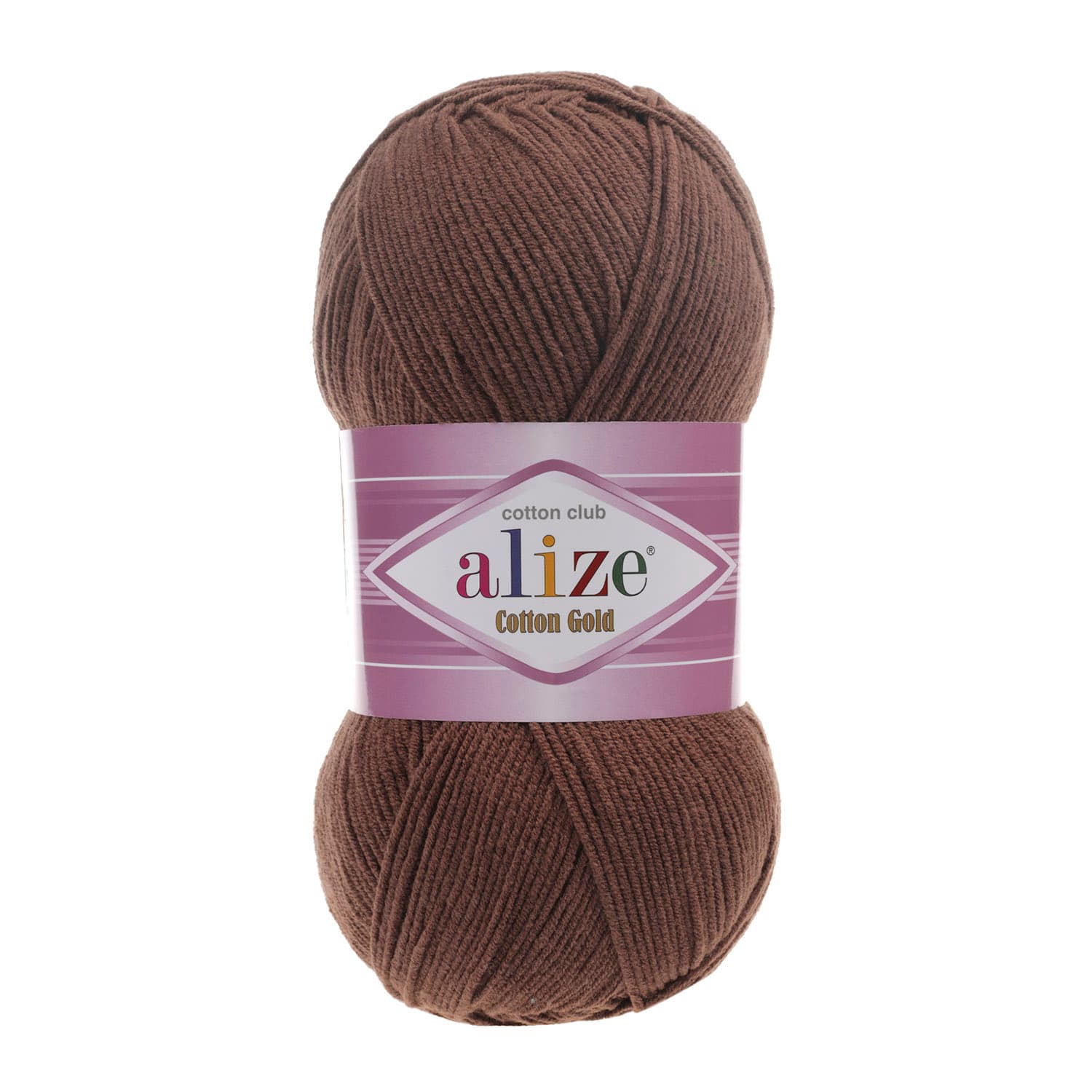 Alize Cotton Gold 493 Kahve Pamuklu Örgü İpi