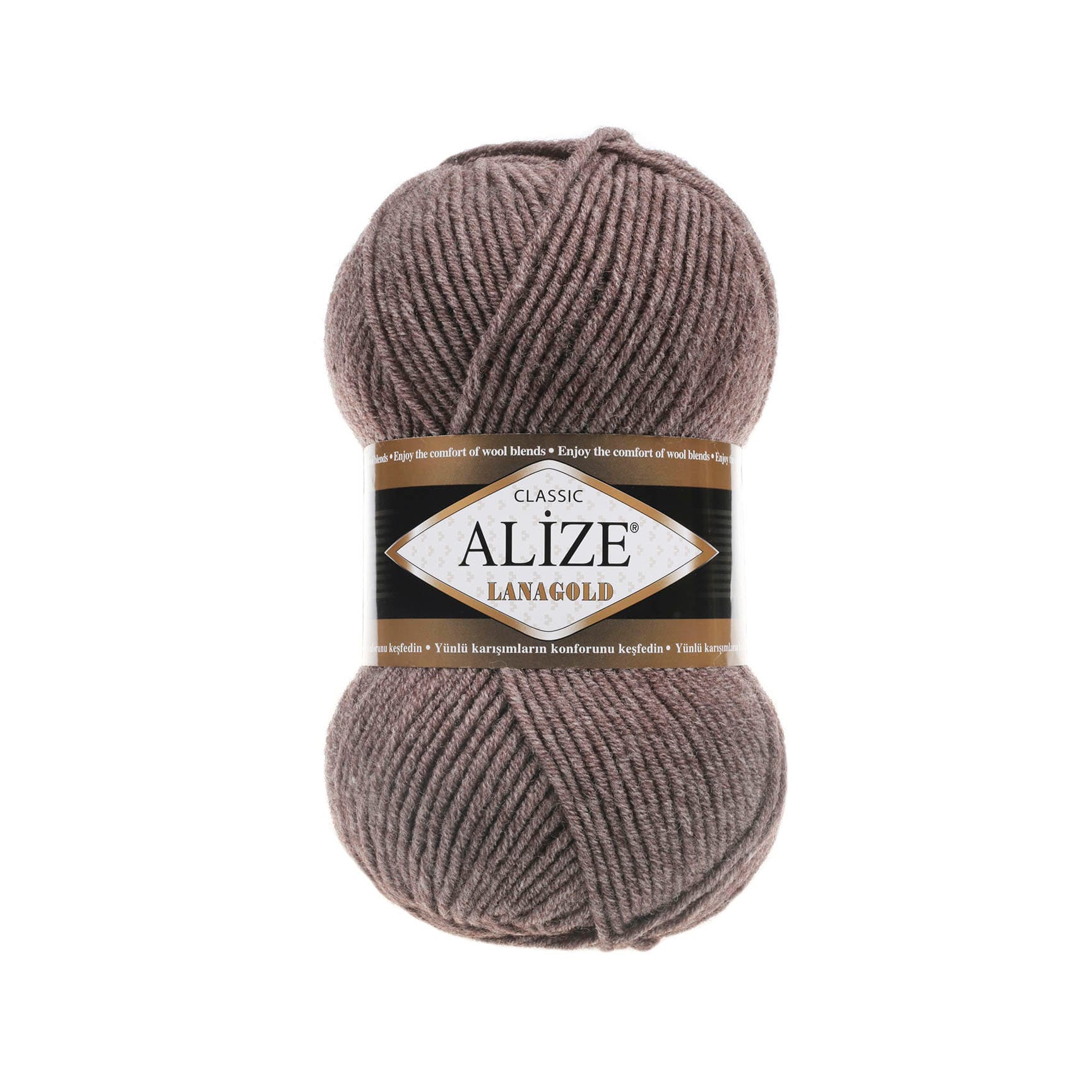 Alize Lanagold 240 Kahve Melanj Kışlık İp