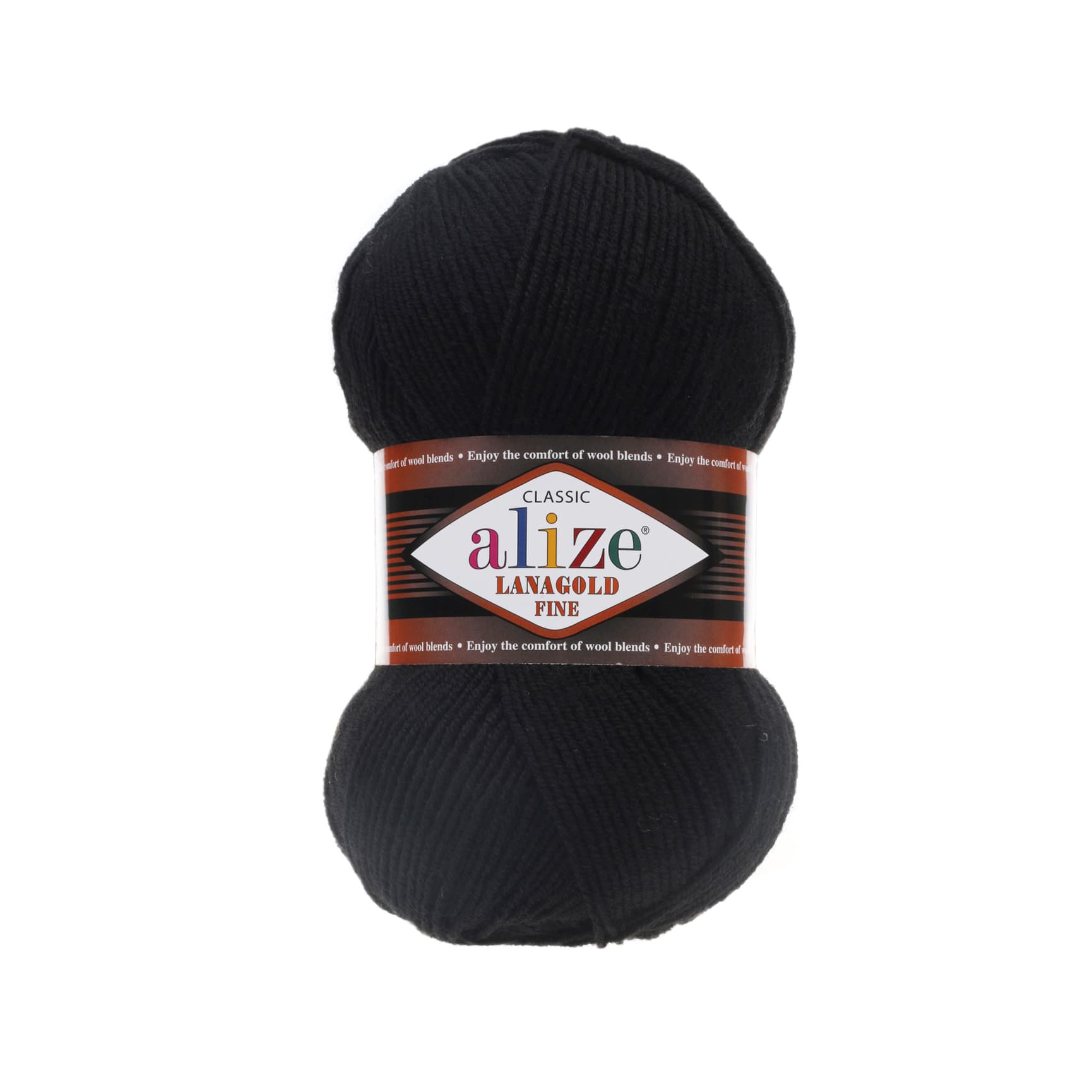 Alize Lanagold Fine 60 Siyah Kışlık İp