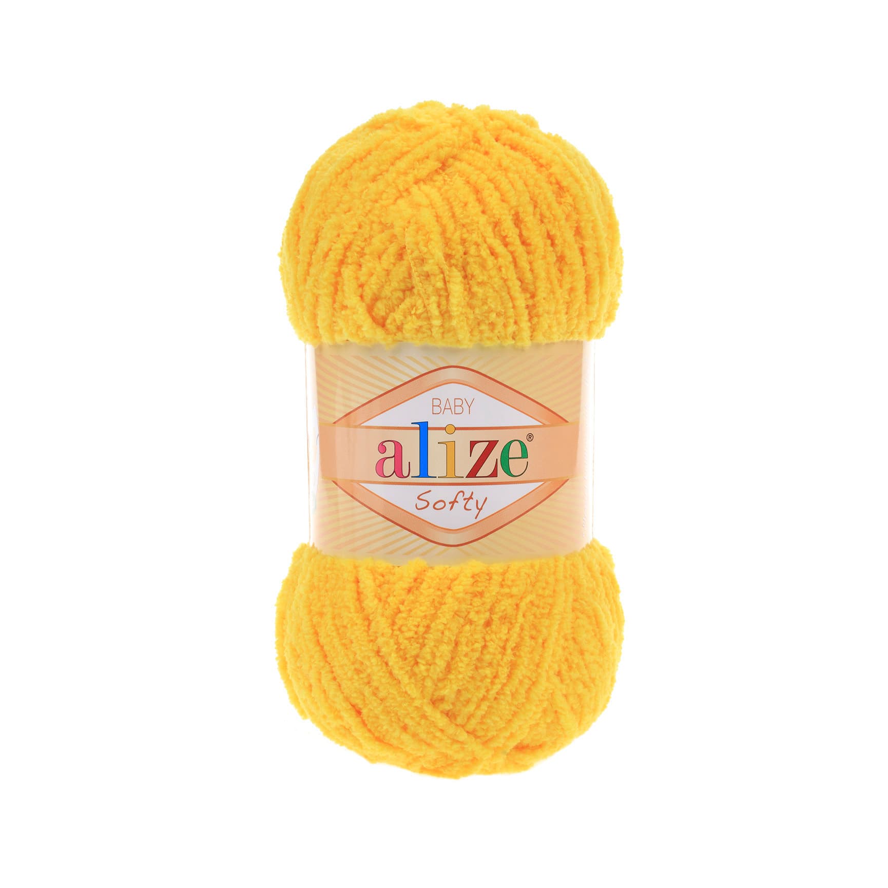 Alize Softy 216 Sarı Kadife İp
