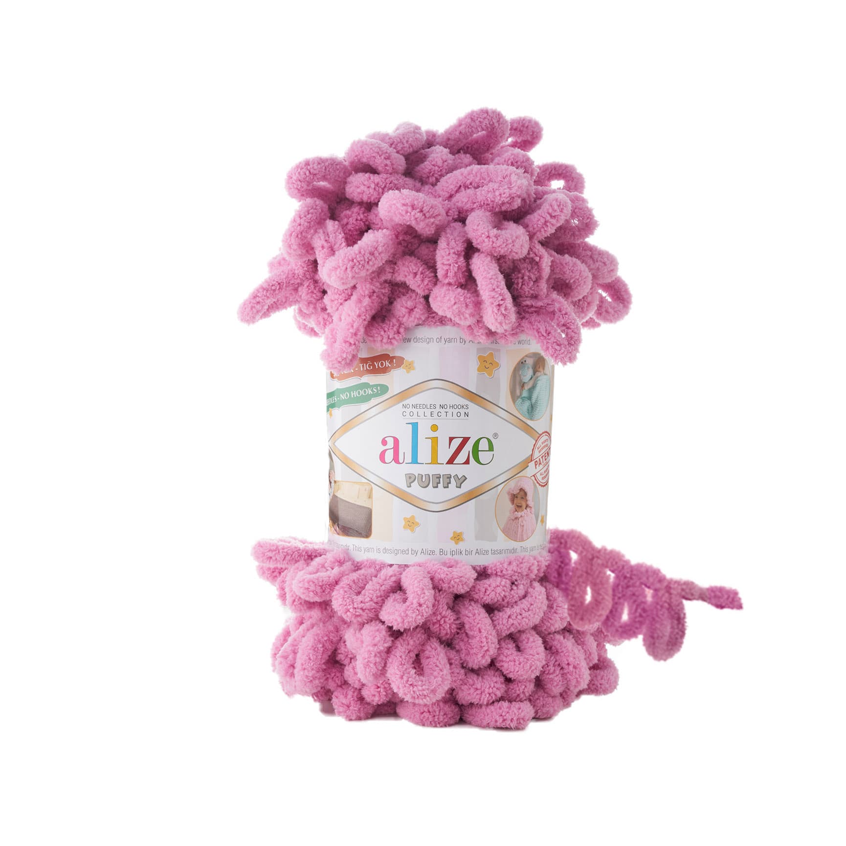 Alize Puffy 98 Gül Elle Örülen Örgü İpi