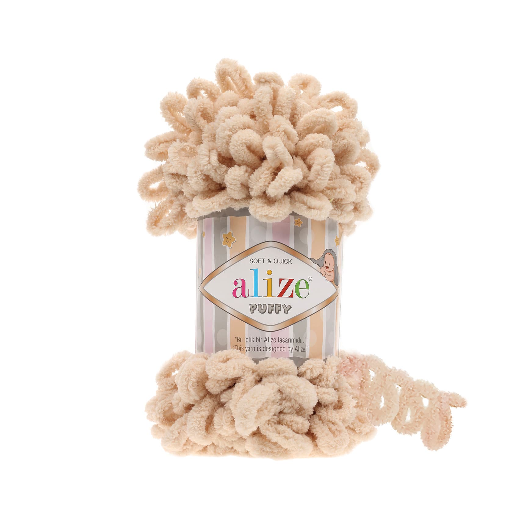 Alize Puffy 310 Bal Köpüğü Elle Örülen Örgü İpi