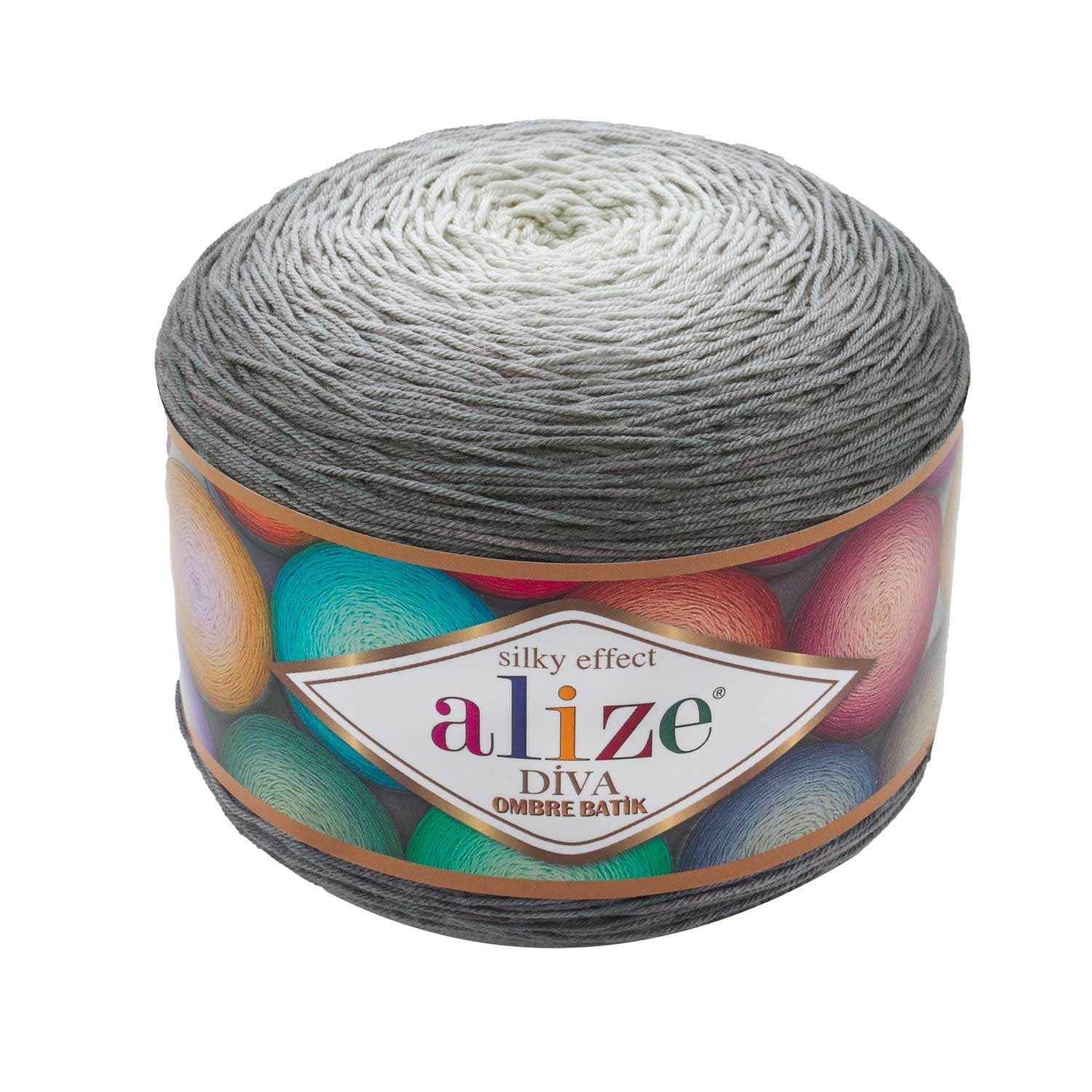 Alize Diva Ombre Batik 7380 Örgü İpi