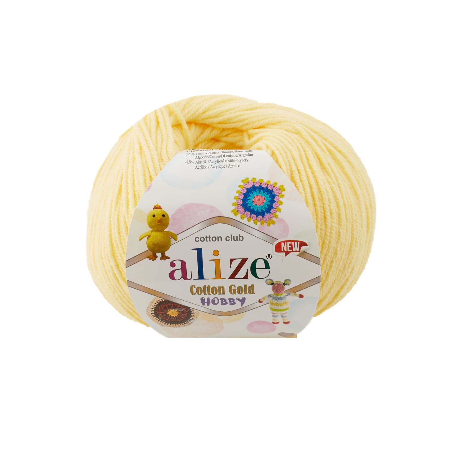 Alize Cotton Gold Hobby New 187 Pamuklu Örgü İpi