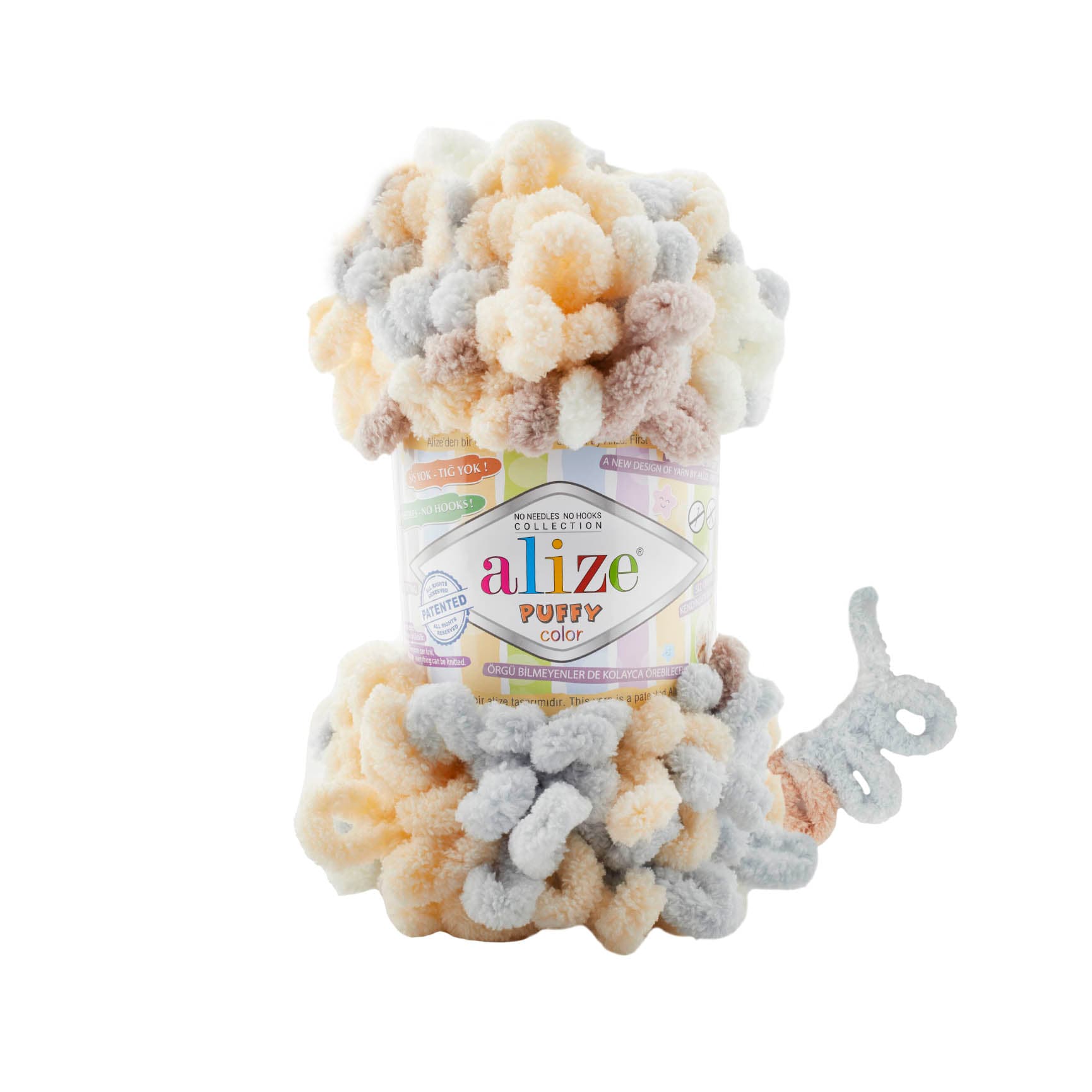 Alize Puffy Color 6463 Elle Örülen Örgü İpi