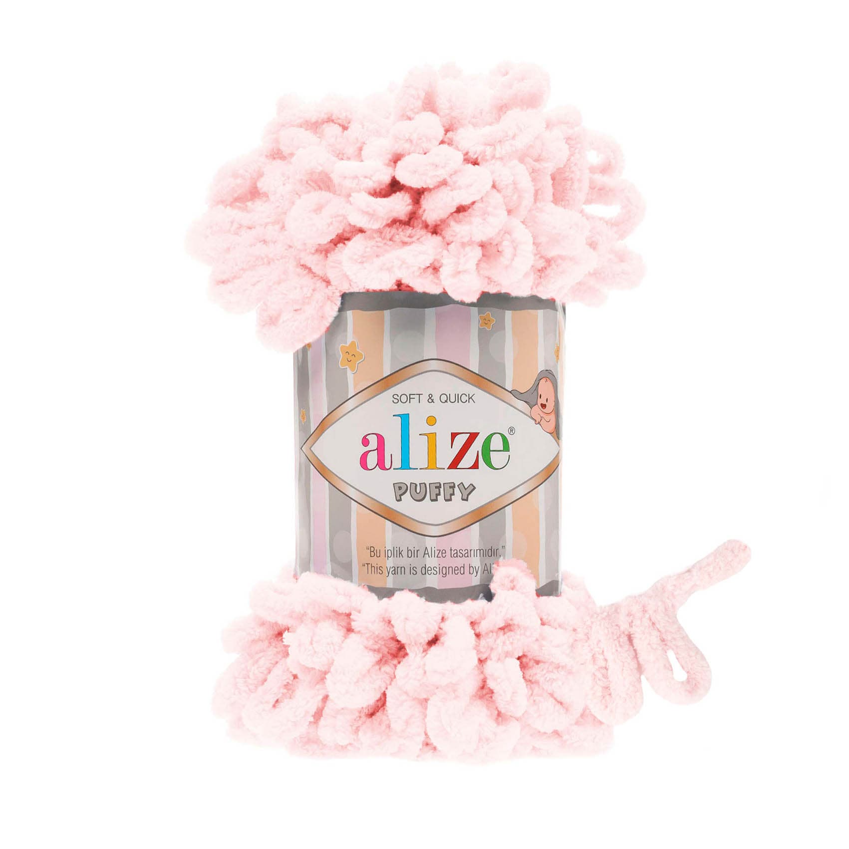 Alize Puffy 639 Elle Örülen Örgü İpi