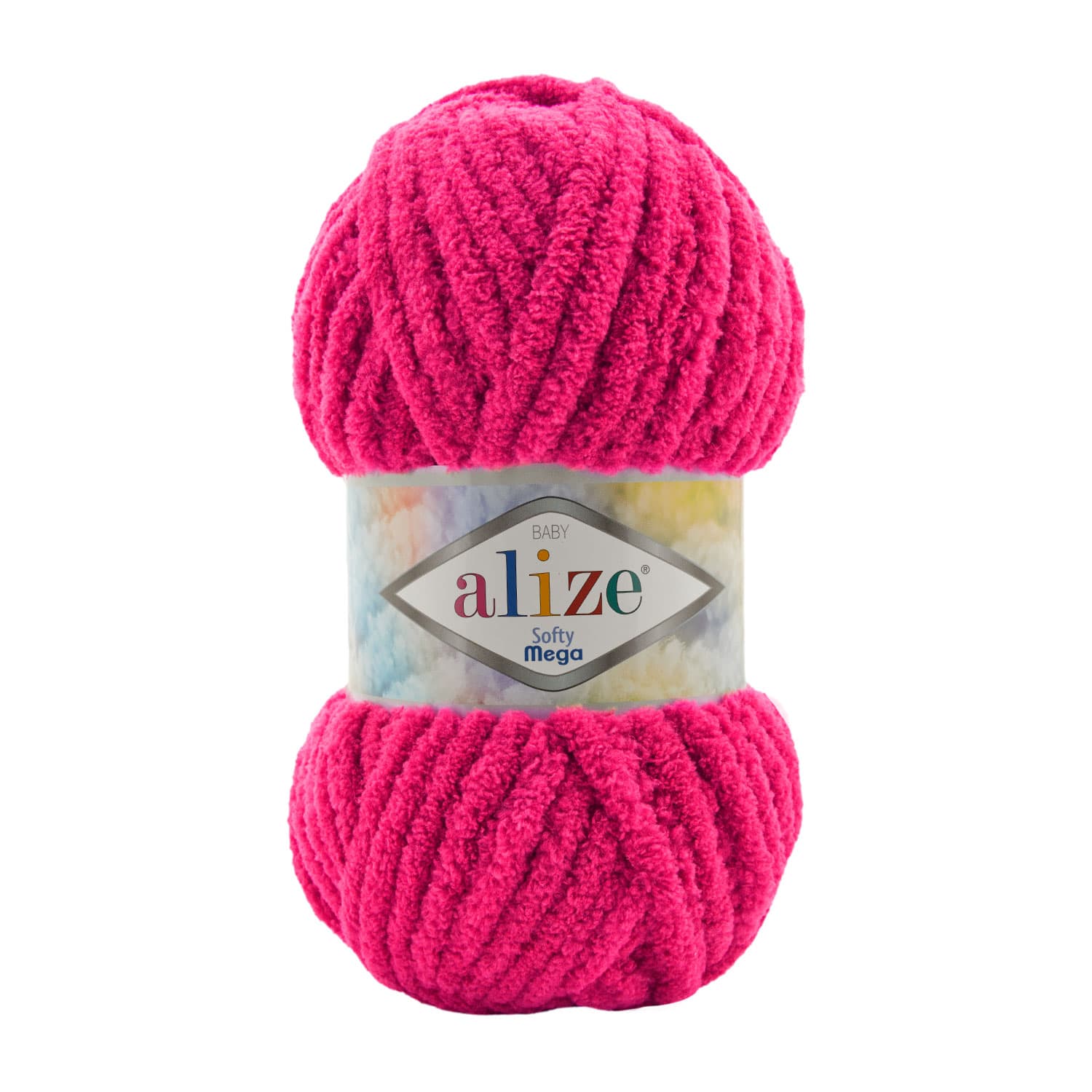 Alize Softy Mega 798 Fuşya Kadife İp