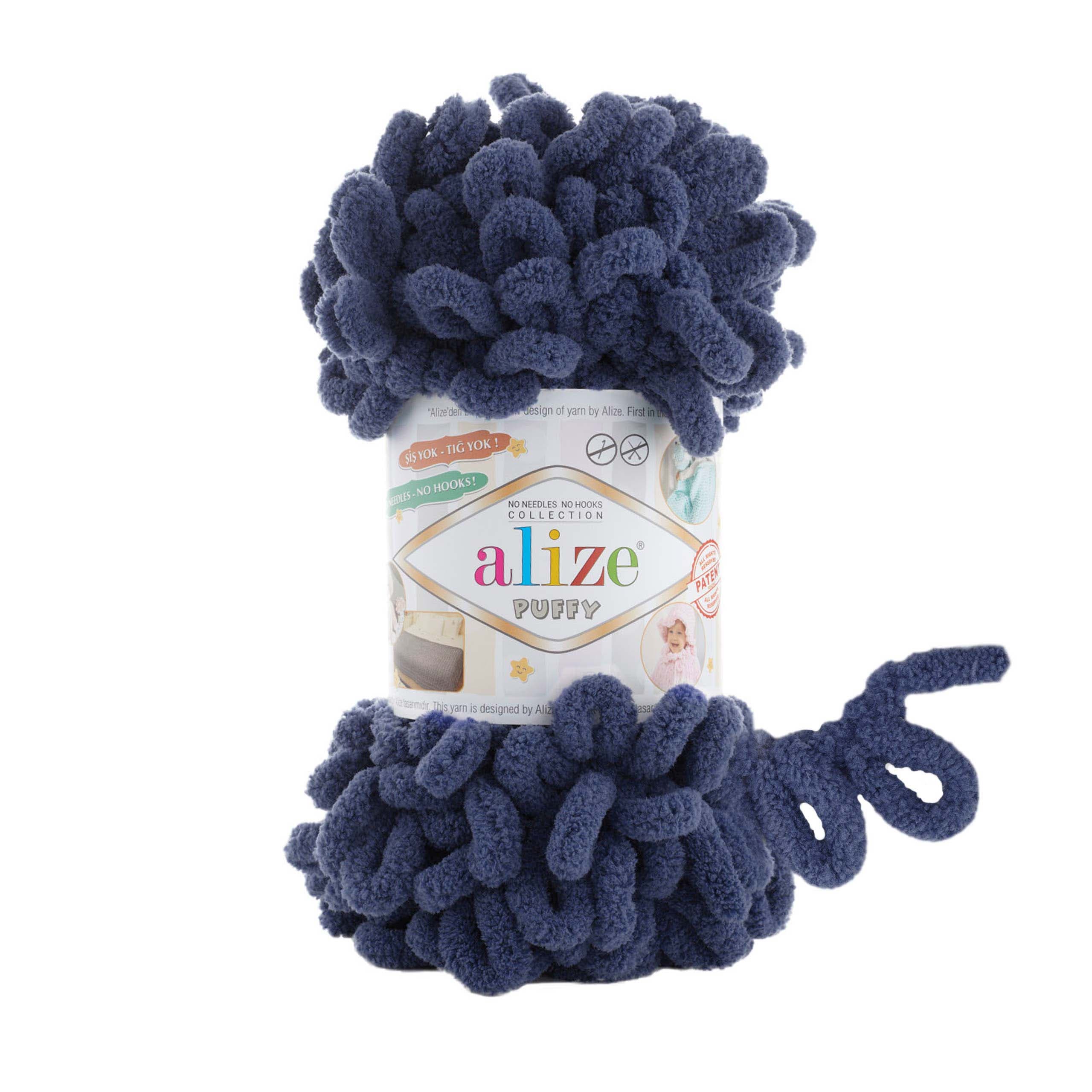 Alize Puffy 215 Elle Örülen Örgü İpi