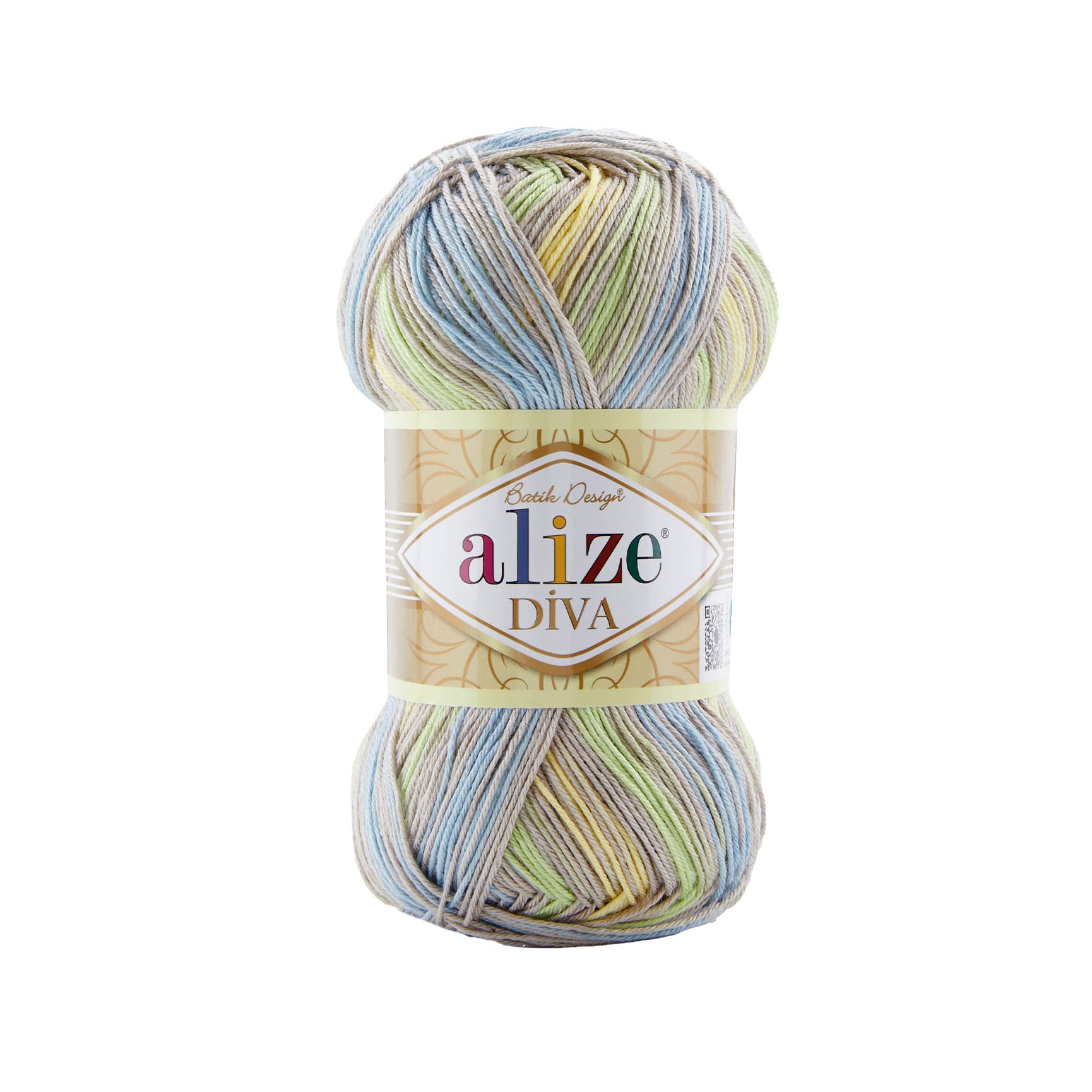 Alize Diva Batik 8143 Örgü İpi