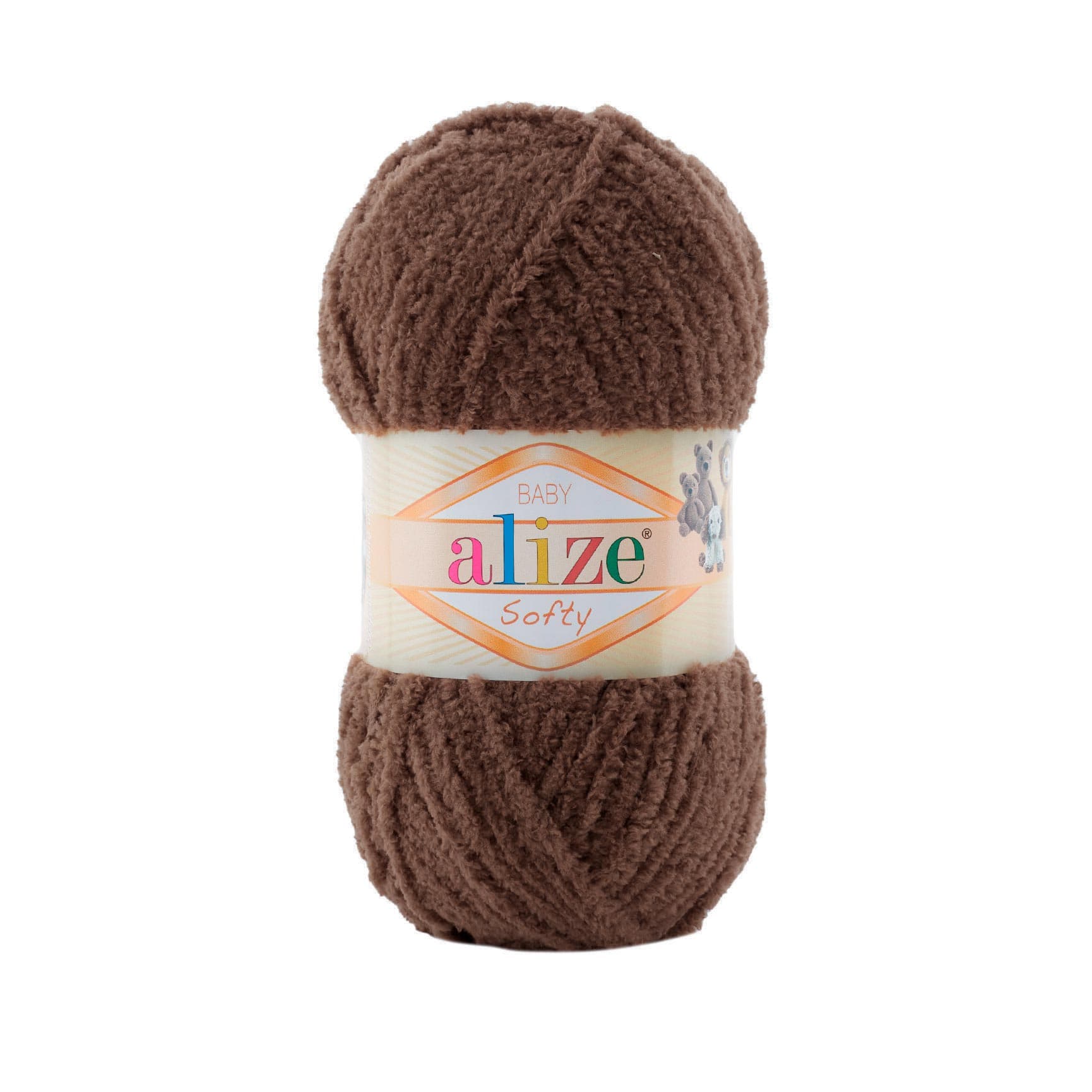 Alize Softy 493 Kahve Kadife İp