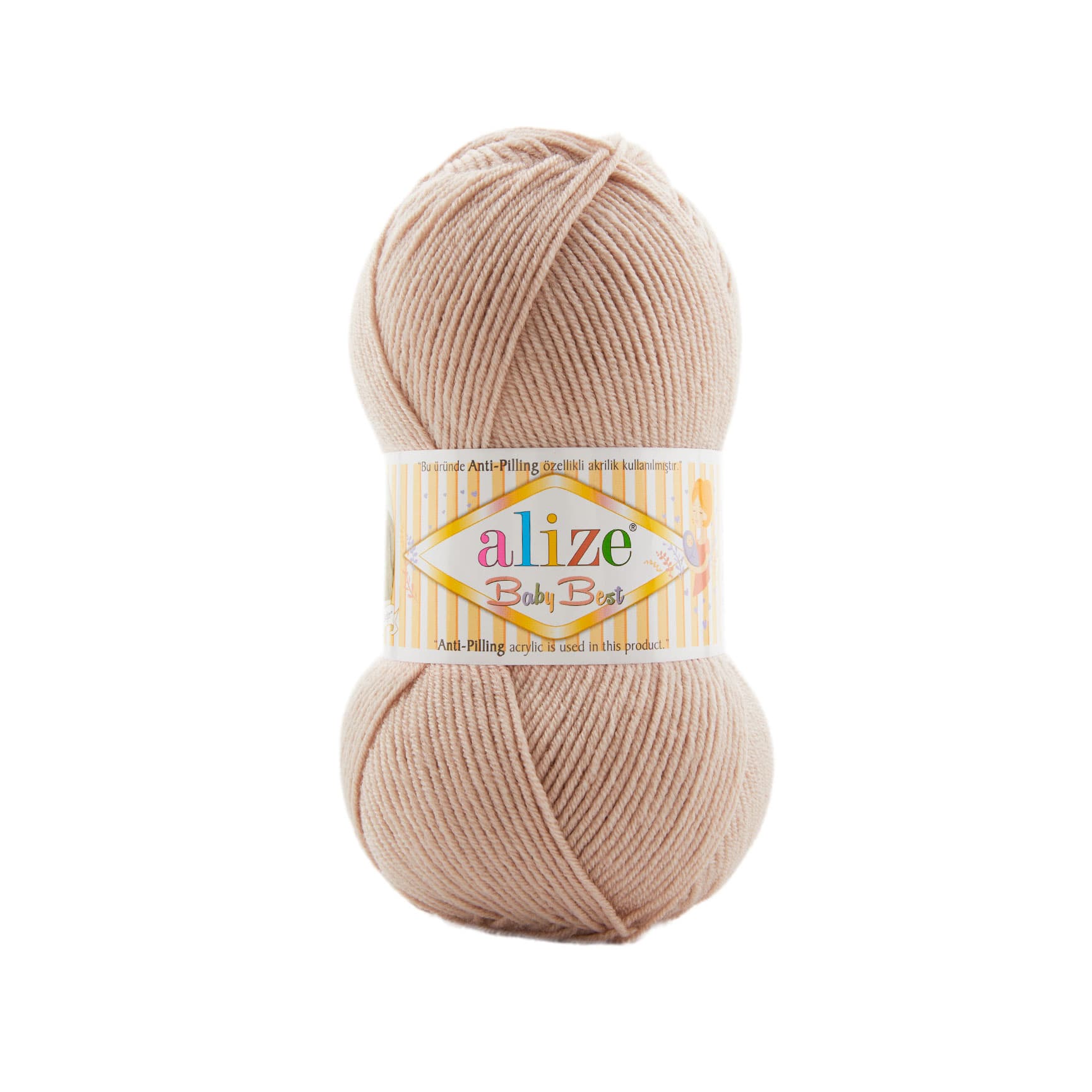 Alize Baby Best 506 Açık Bej Bebe Yünü