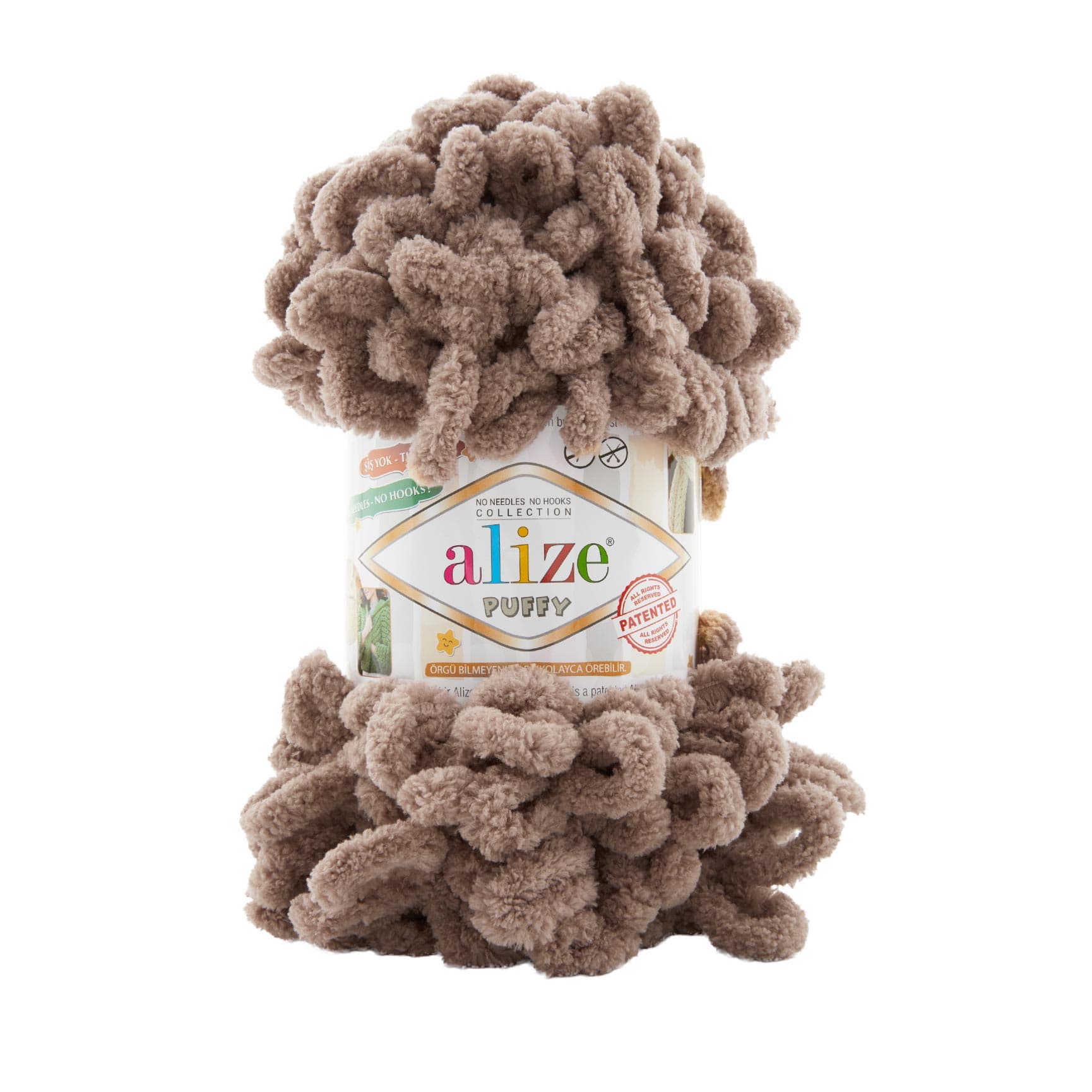 Alize Puffy 329 Vizon Elle Örülen Örgü İpi