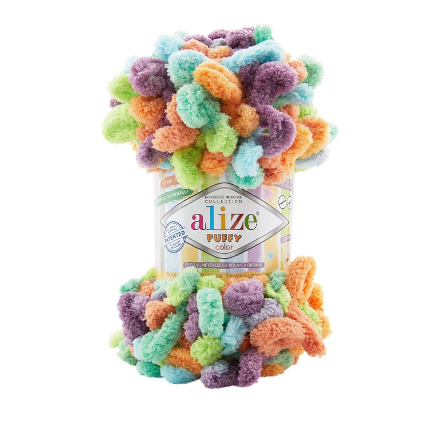 Alize Puffy Color 4530 Elle Örülen Örgü İpi