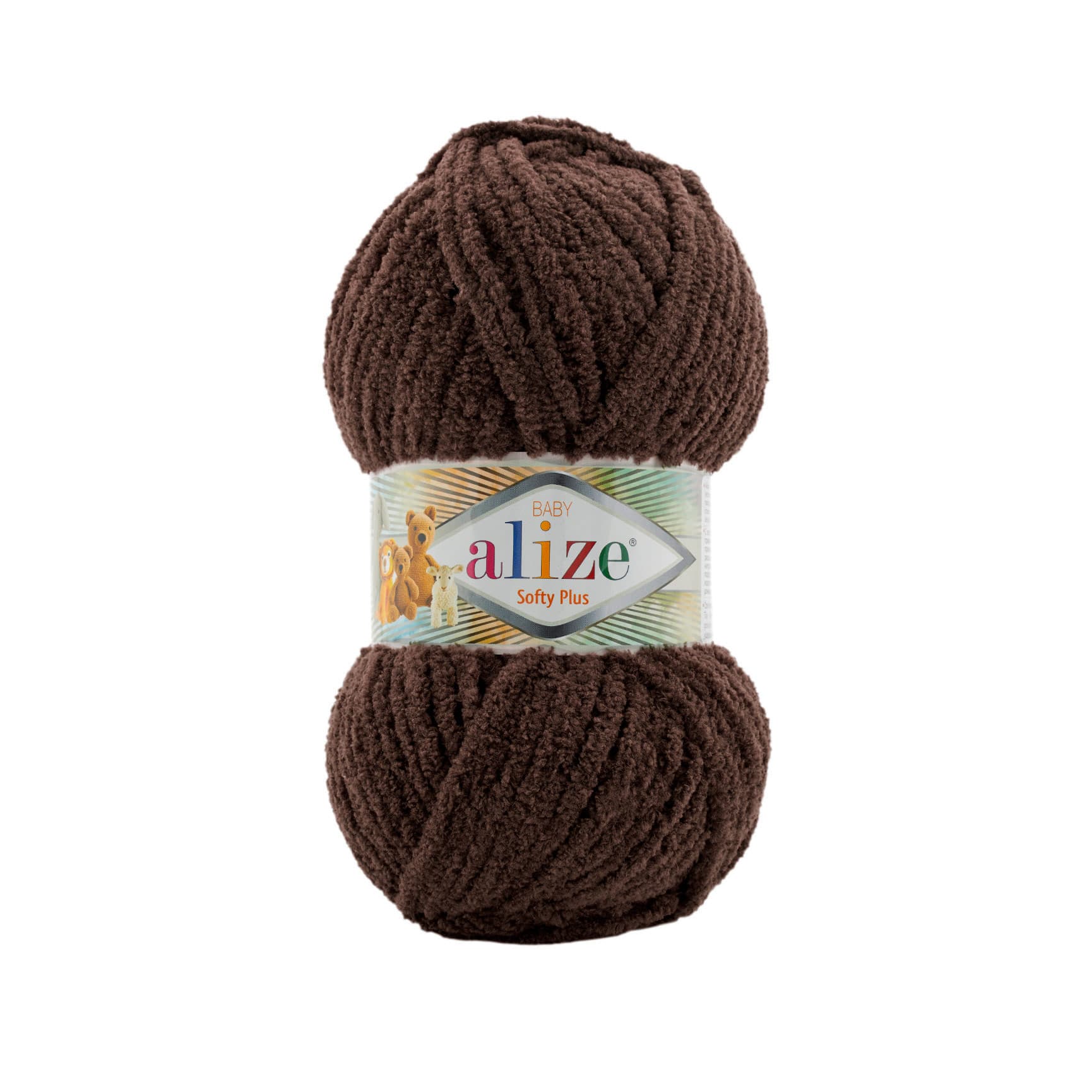 Alize Softy Plus 493 Kahve Kadife İp