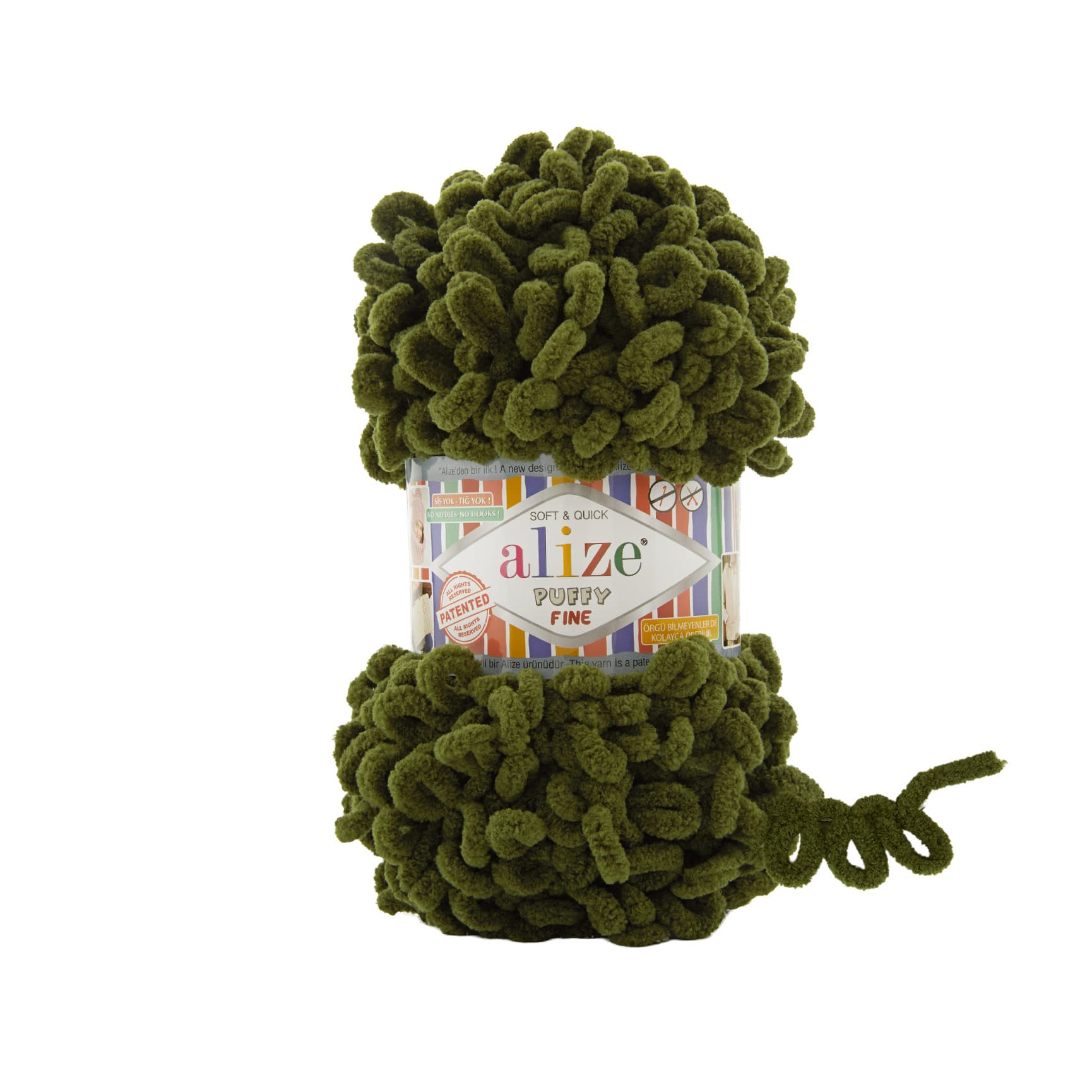 Alize Puffy Fine 620 Elle Örülen Örgü İpi