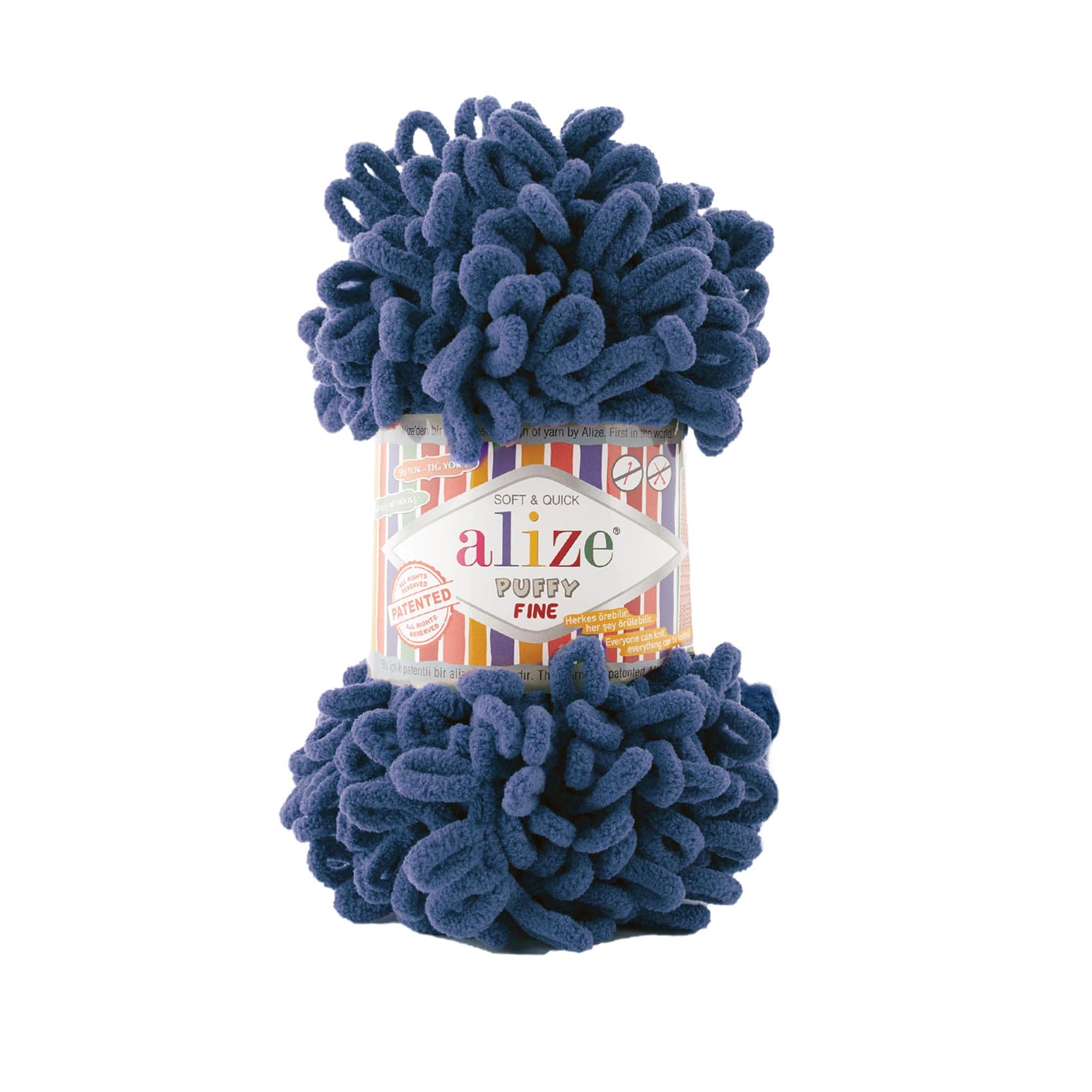 Alize Puffy Fine 900 Elle Örülen Örgü İpi
