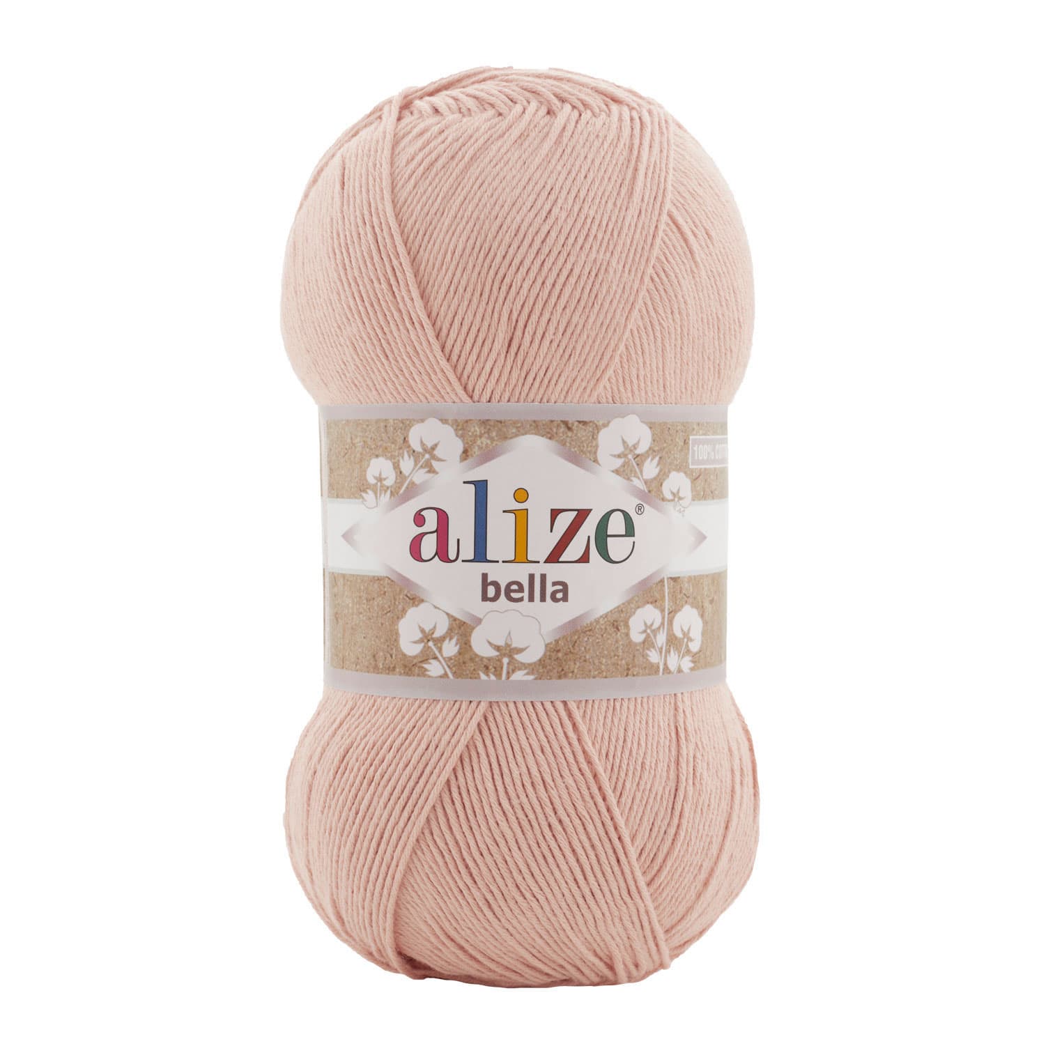 Alize Bella 100 161 Pudra Pamuklu Örgü İpi