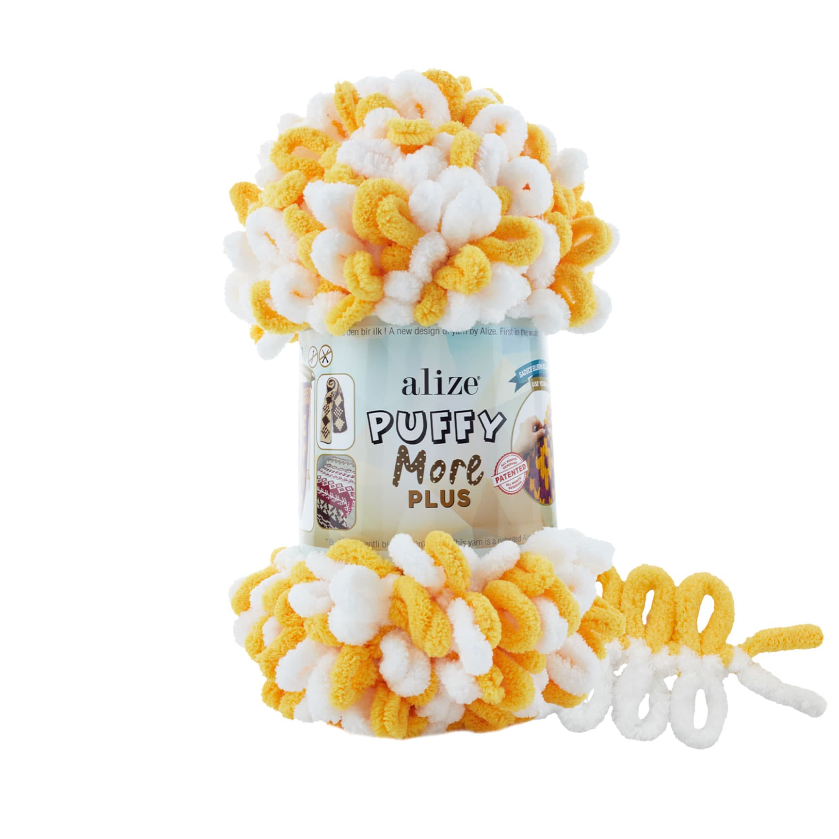 Alize Puffy More Plus 8002 Elle Örülen Örgü İpi