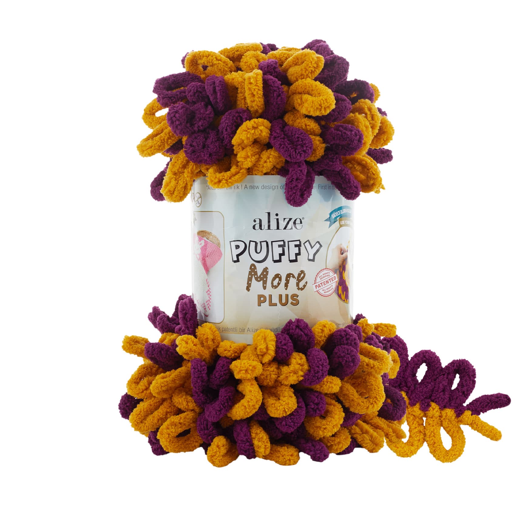 Alize Puffy More Plus 8004 Elle Örülen Örgü İpi