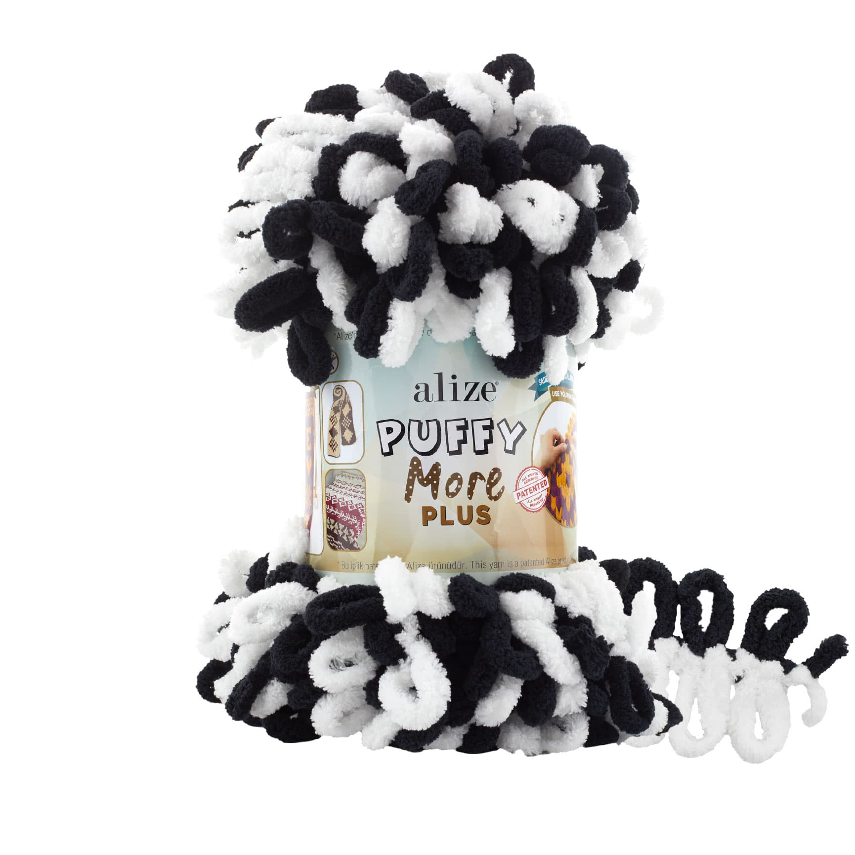 Alize Puffy More Plus 8006 Elle Örülen Örgü İpi