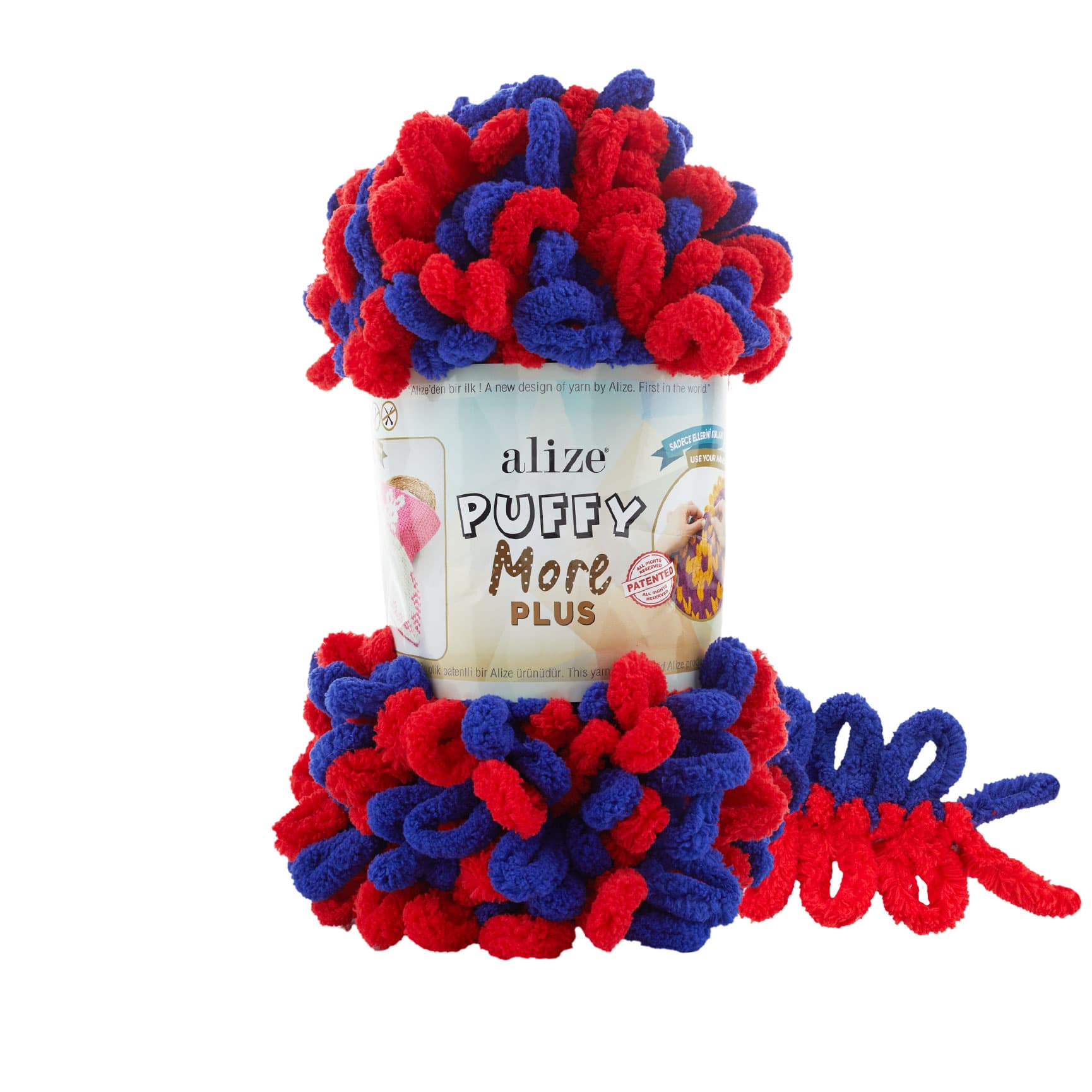 Alize Puffy More Plus 8009 Elle Örülen Örgü İpi