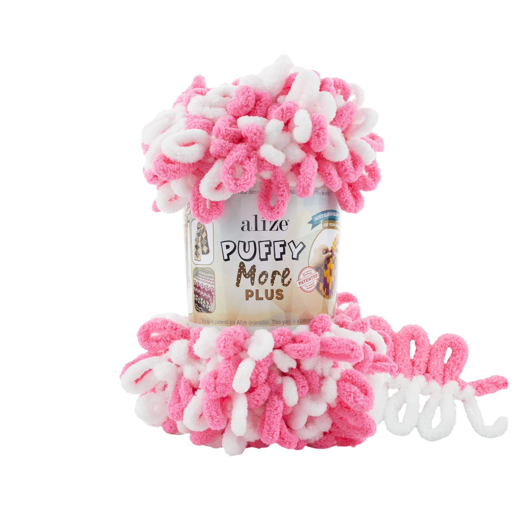 Alize Puffy More Plus 8012 Elle Örülen Örgü İpi